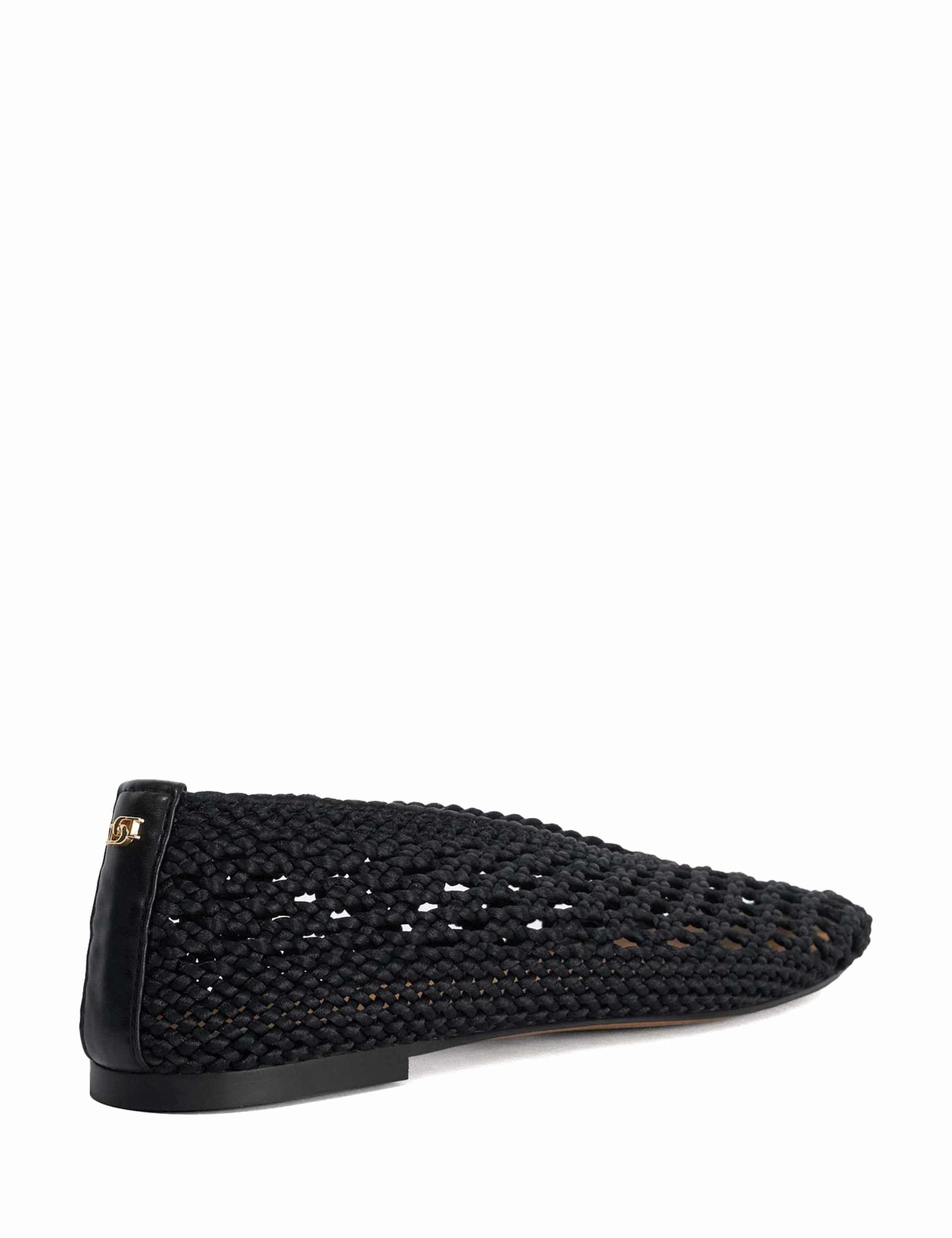 Satin Flat Ballet Pumps 4 of 6
