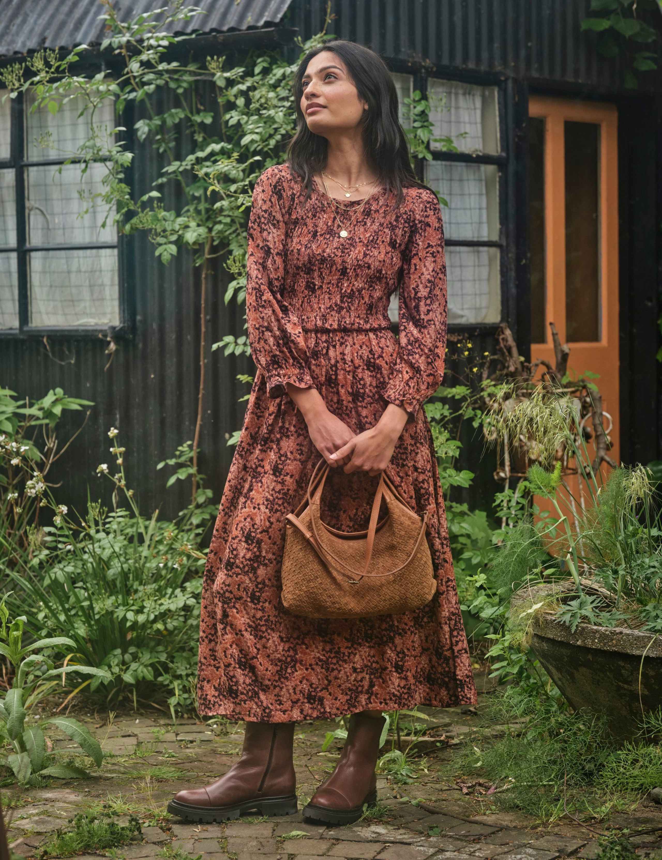 Leather Block Heel Ankle Boots 6 of 6