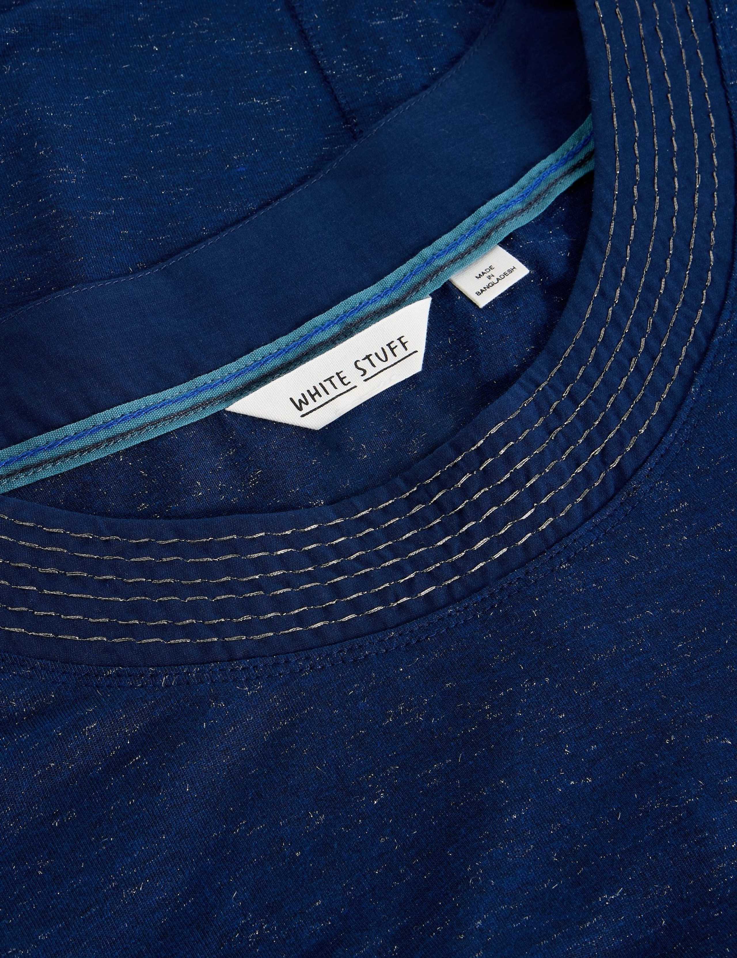 Sparkly Embellished Scoop Neck Top 6 of 6