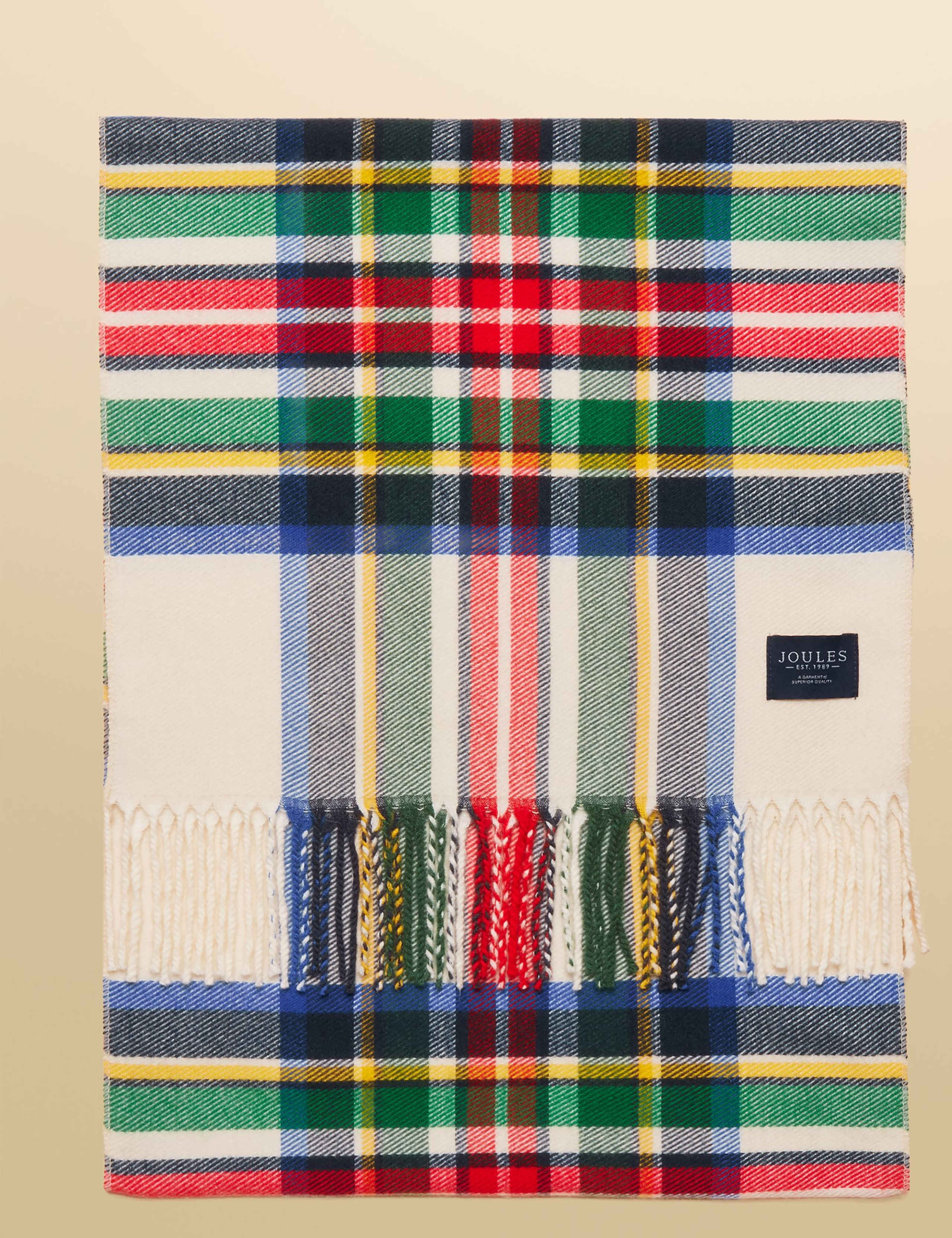 Woven Checked Scarf 4 of 5