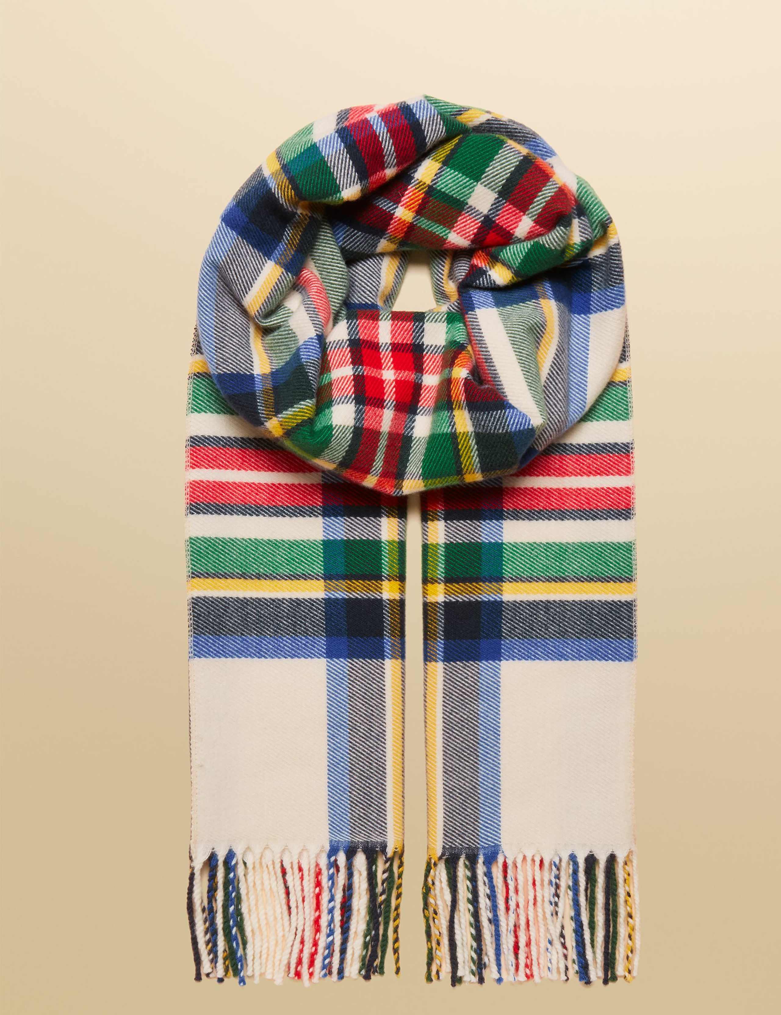 Woven Checked Scarf 2 of 5