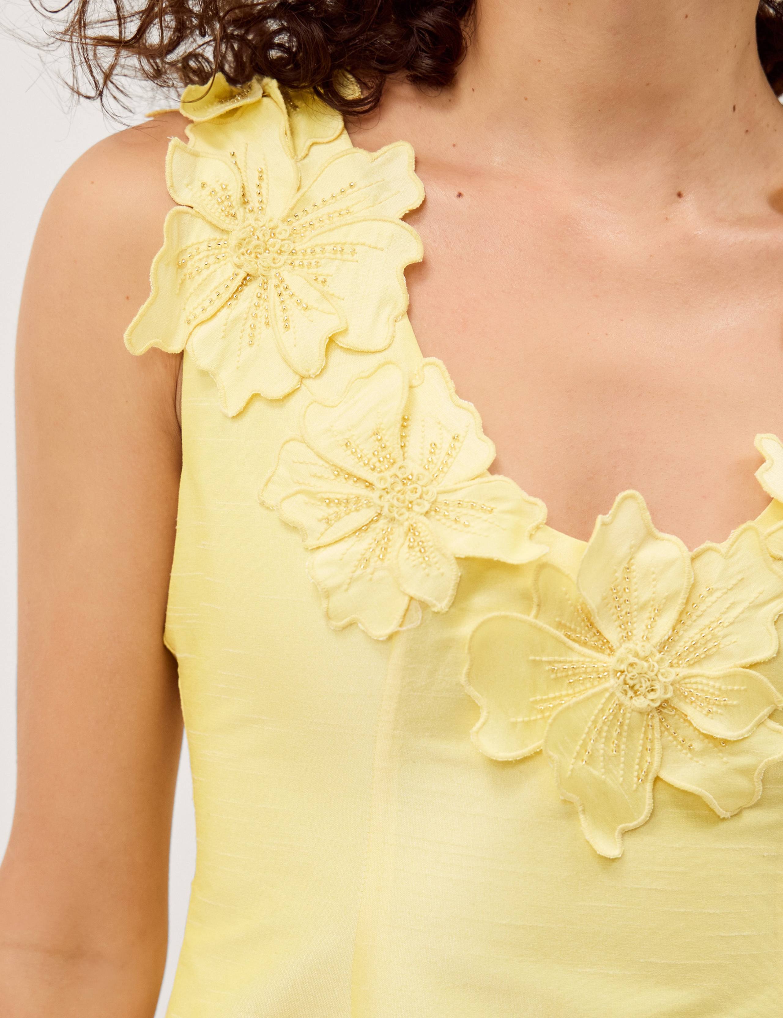 Embroidered Scoop Neck Midaxi Tea Dress 5 of 5