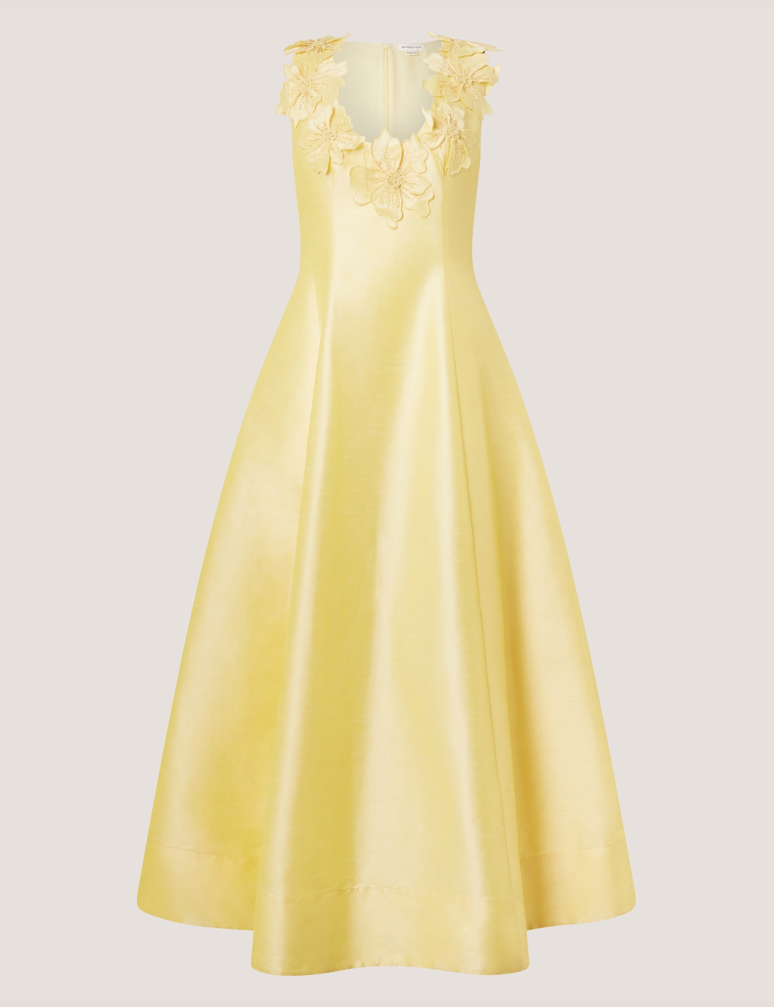 Embroidered Scoop Neck Midaxi Tea Dress 2 of 5