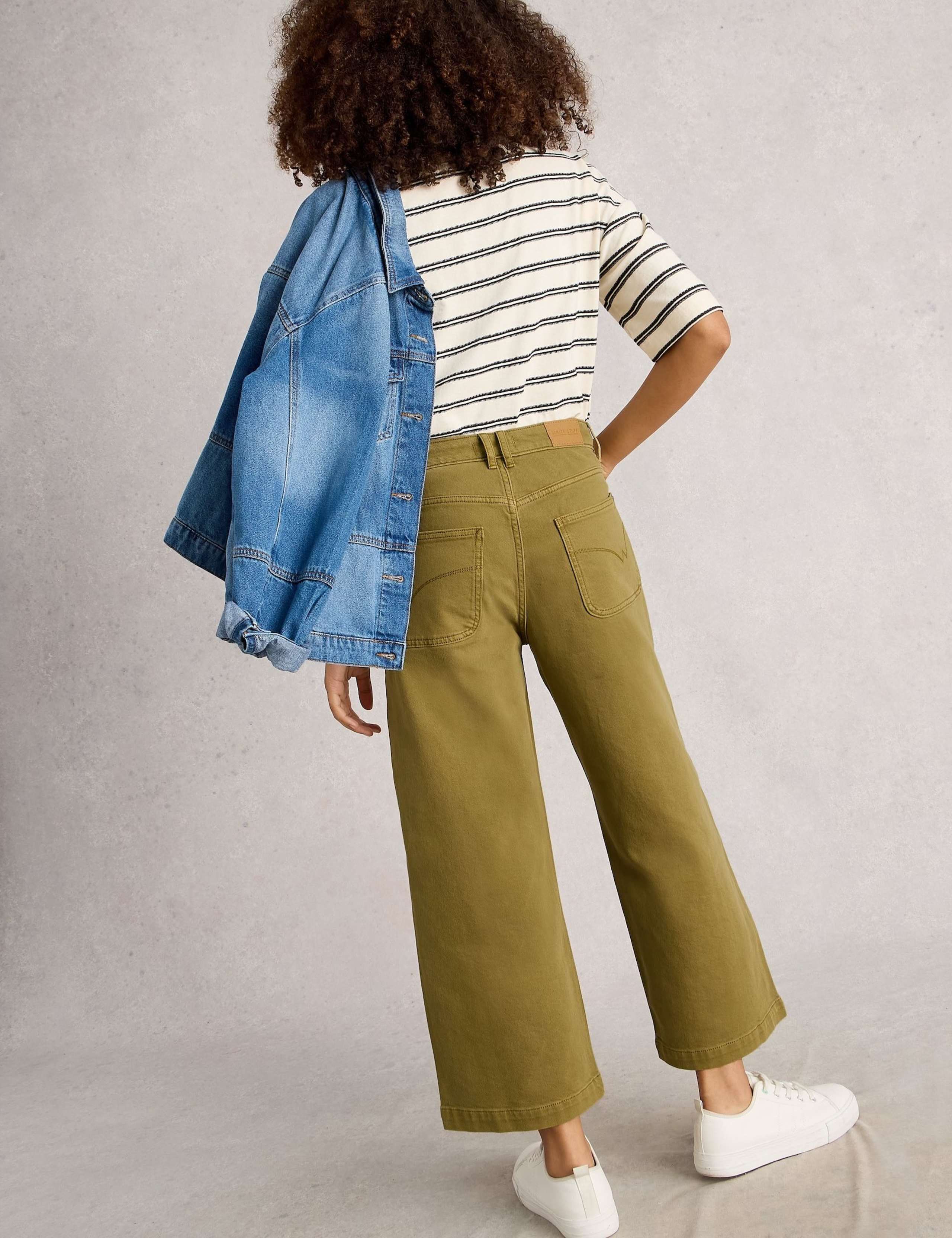Wide Leg Cropped Jeans 6 of 6