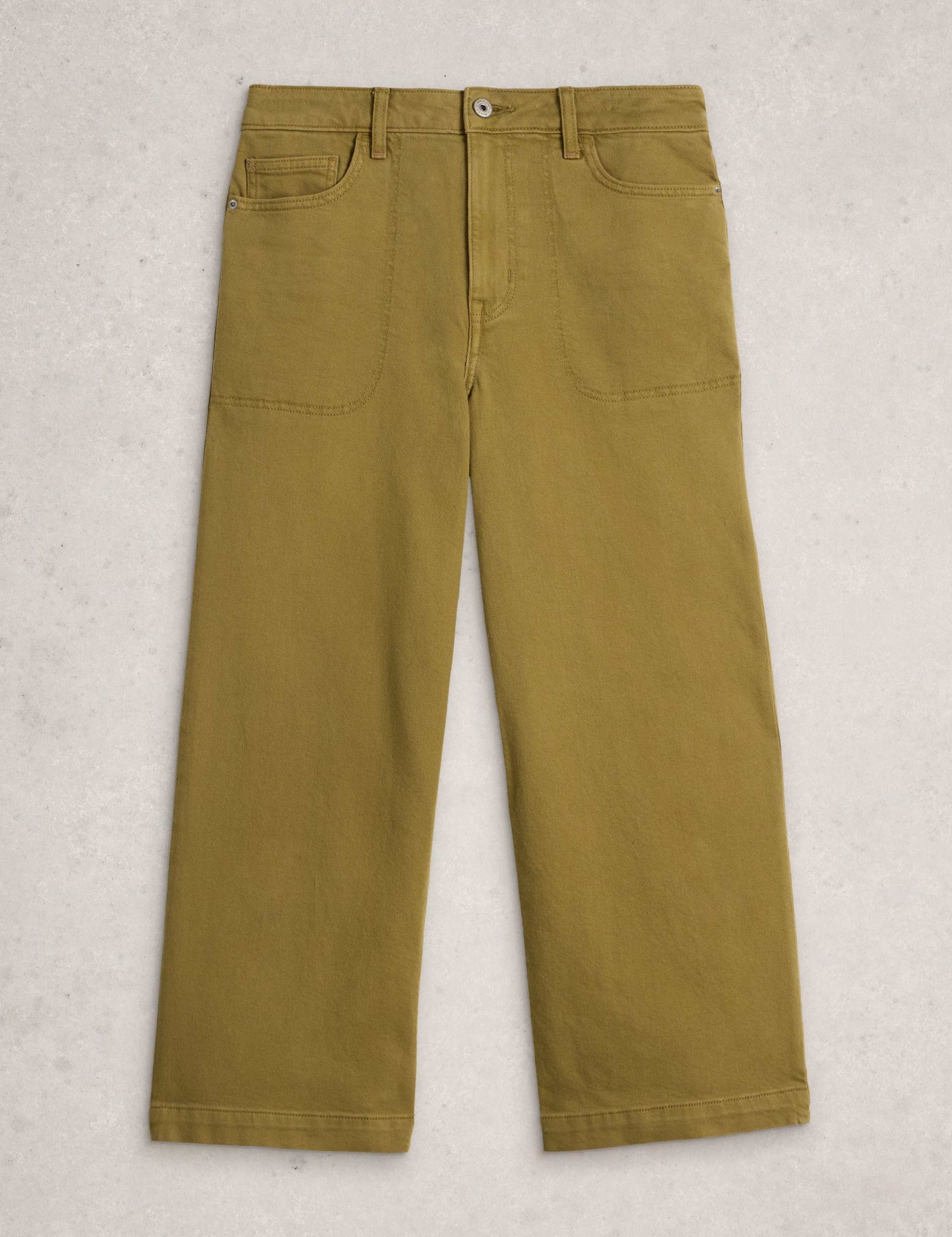 Wide Leg Cropped Jeans 2 of 6