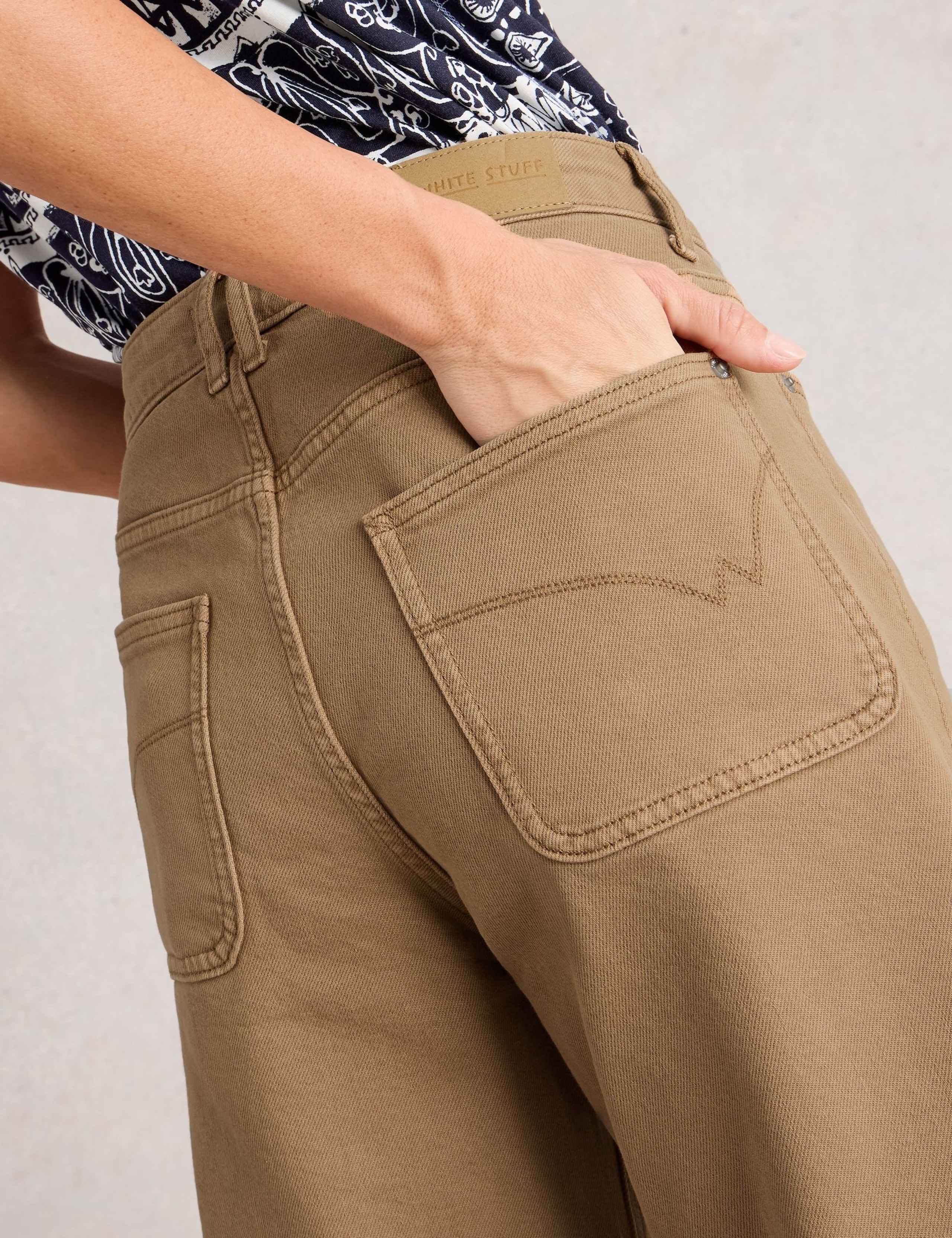 Wide Leg Cropped Jeans 4 of 6