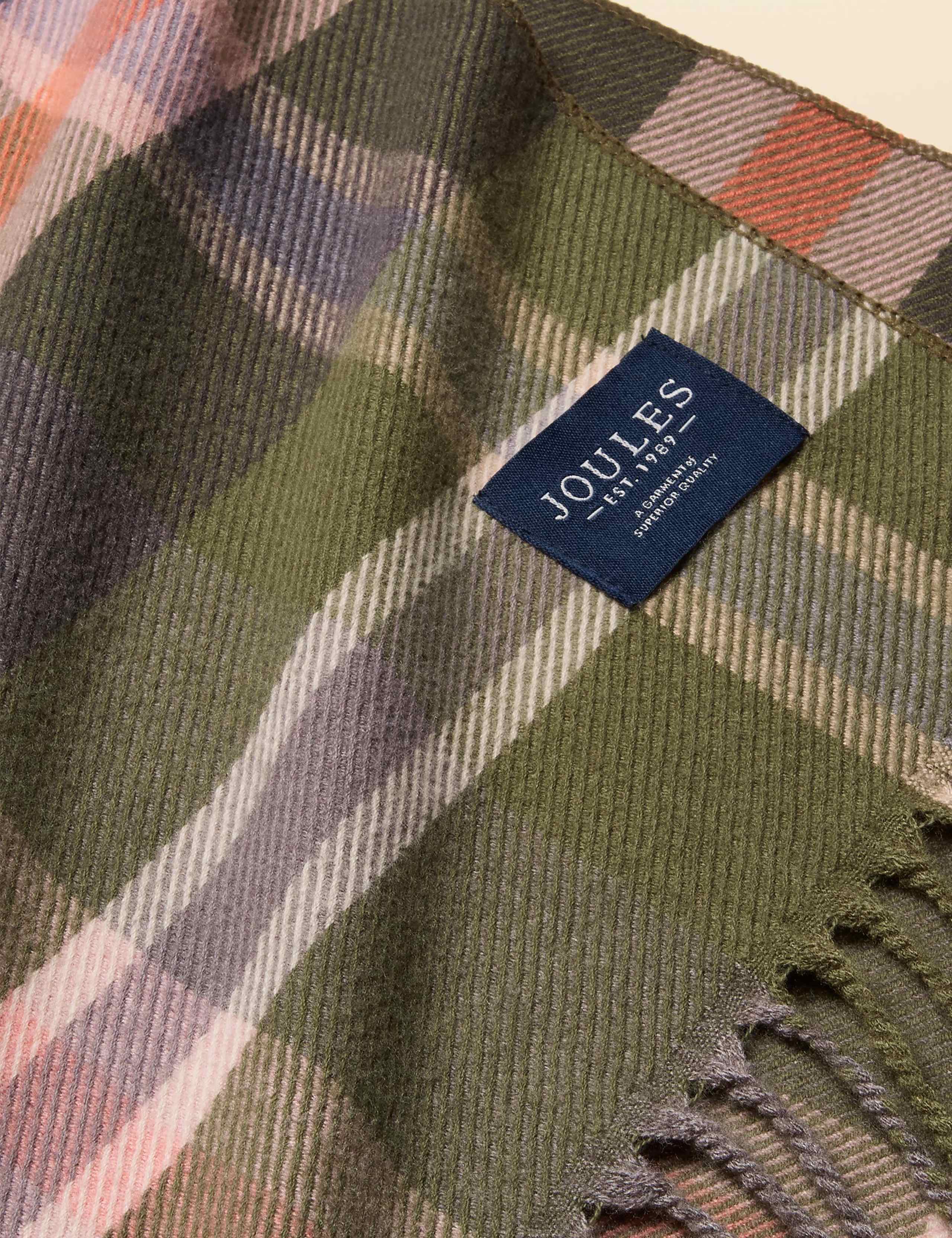 Woven Checked Scarf 3 of 5