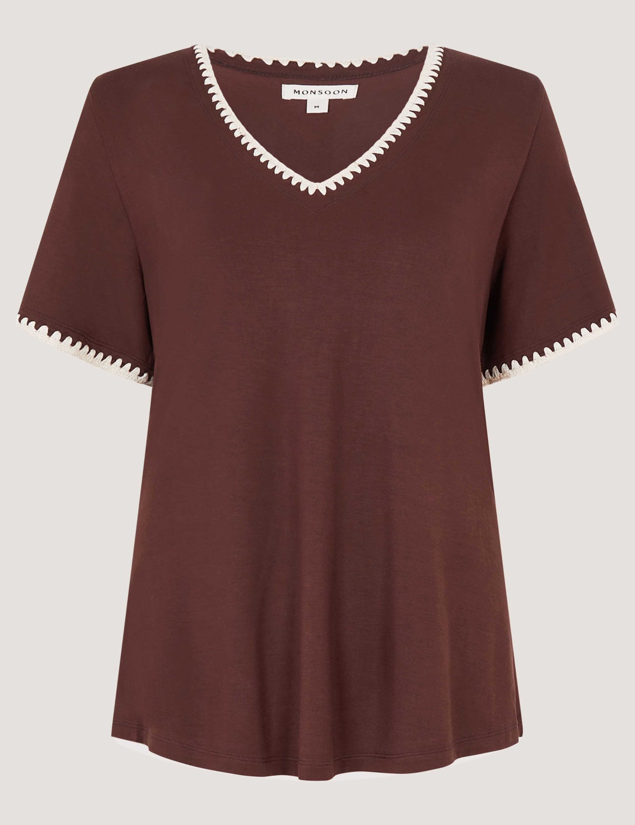Jersey V-Neck T-Shirt 2 of 5
