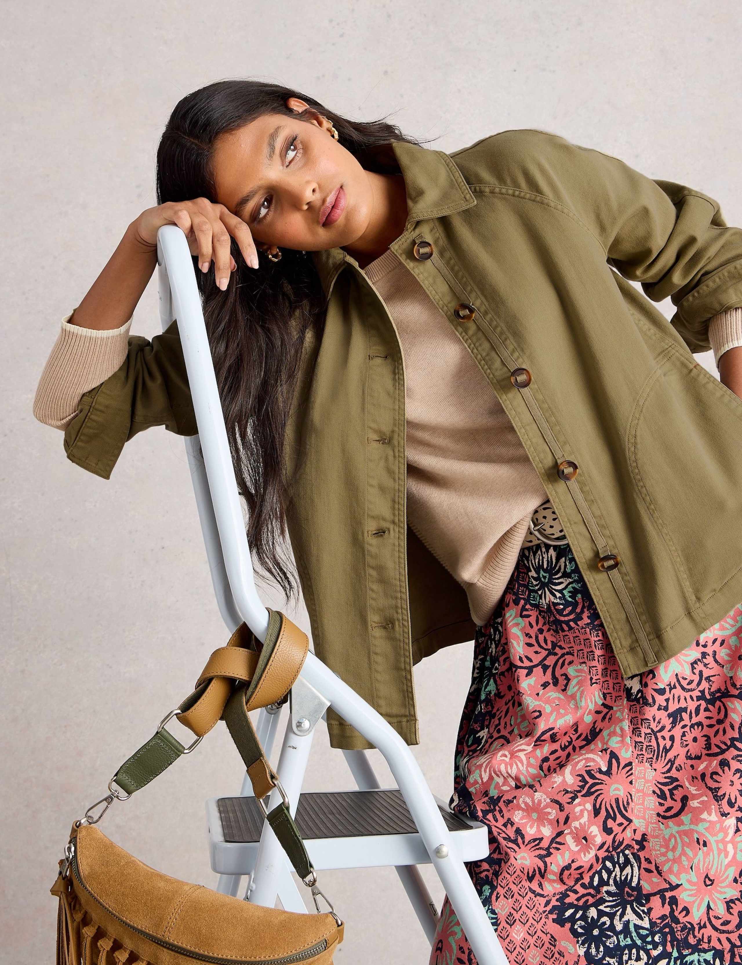 Denim Utility Jacket 3 of 6