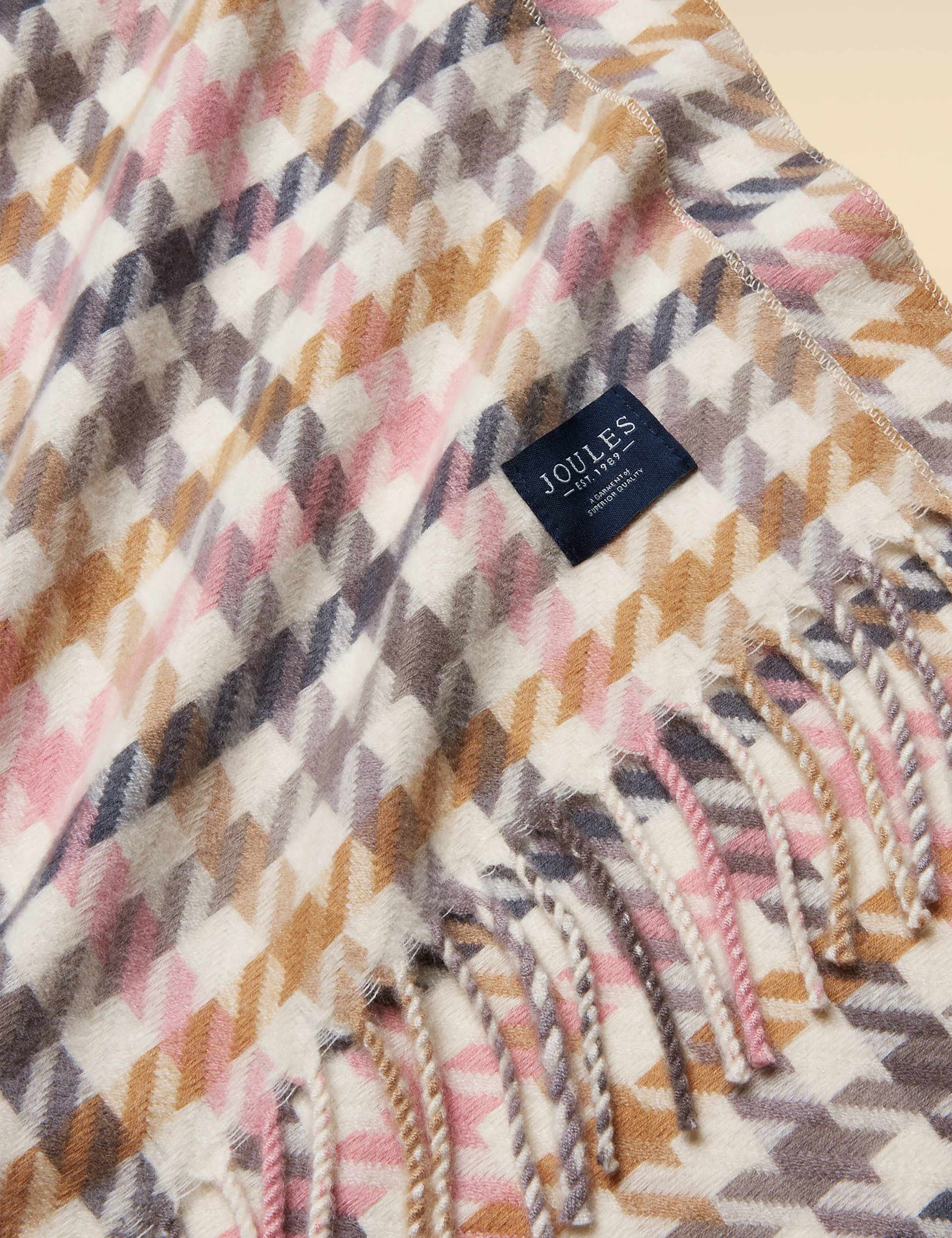 Woven Checked Scarf 5 of 7