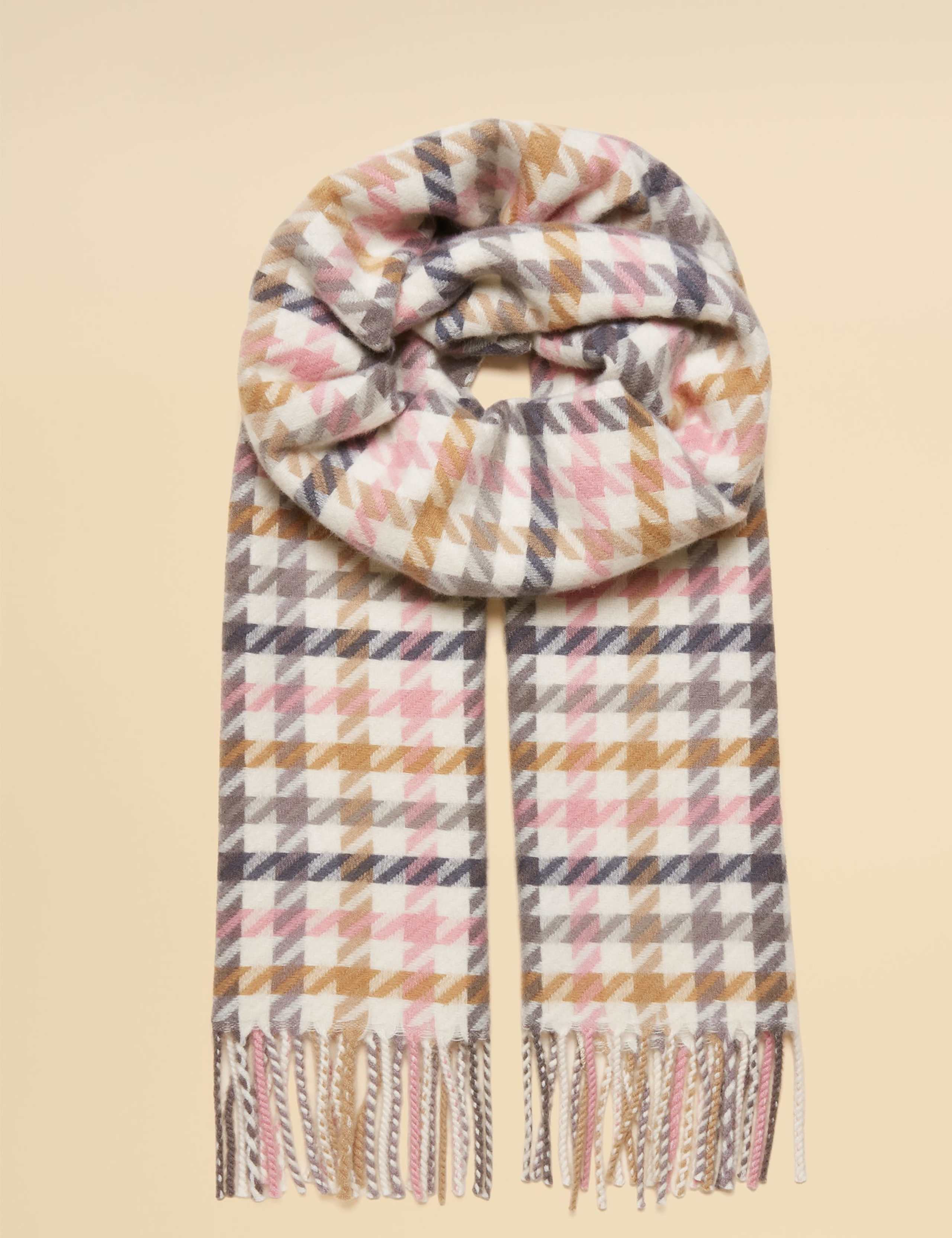 Woven Checked Scarf 2 of 7