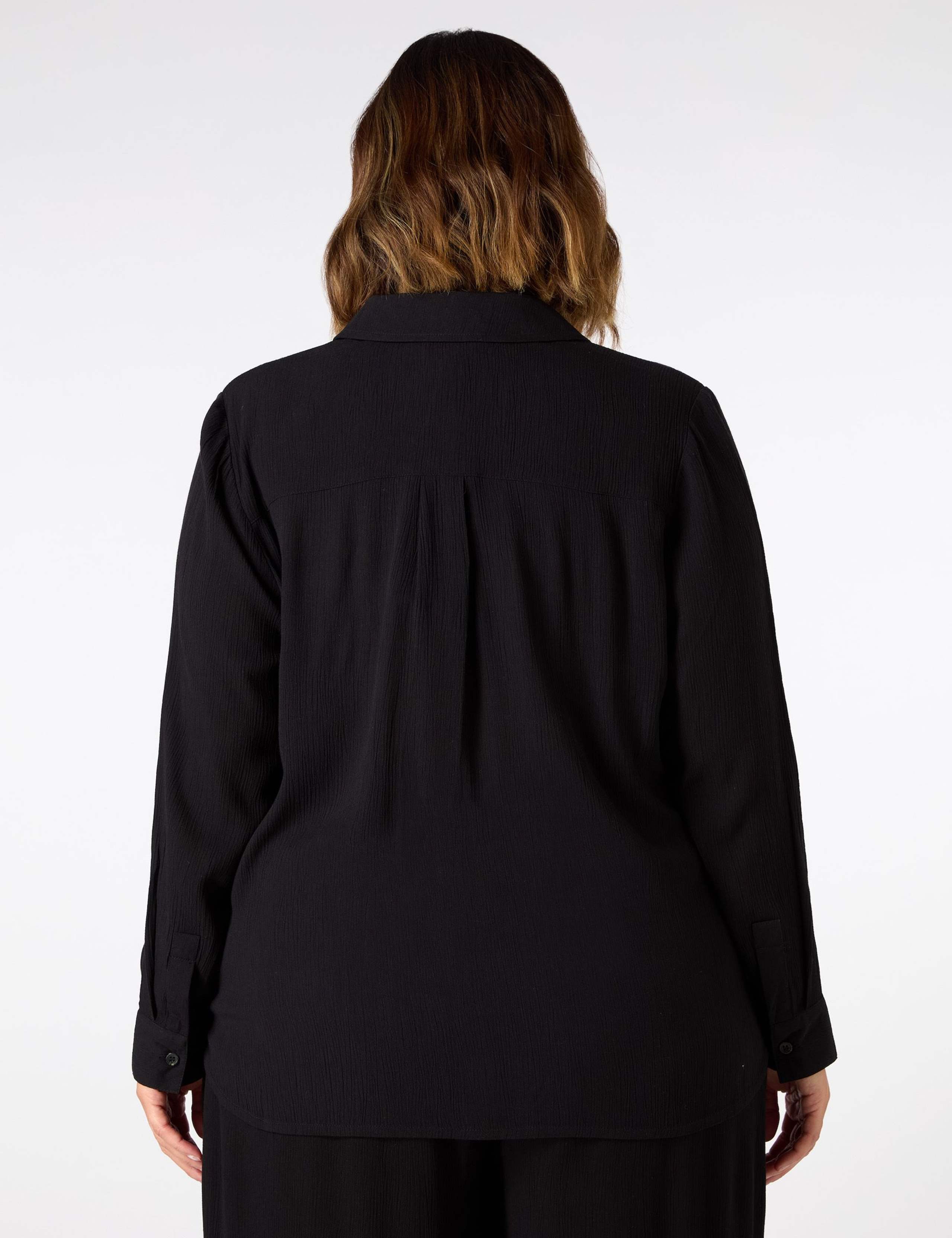 Crinkle Collared Shirt 3 of 4