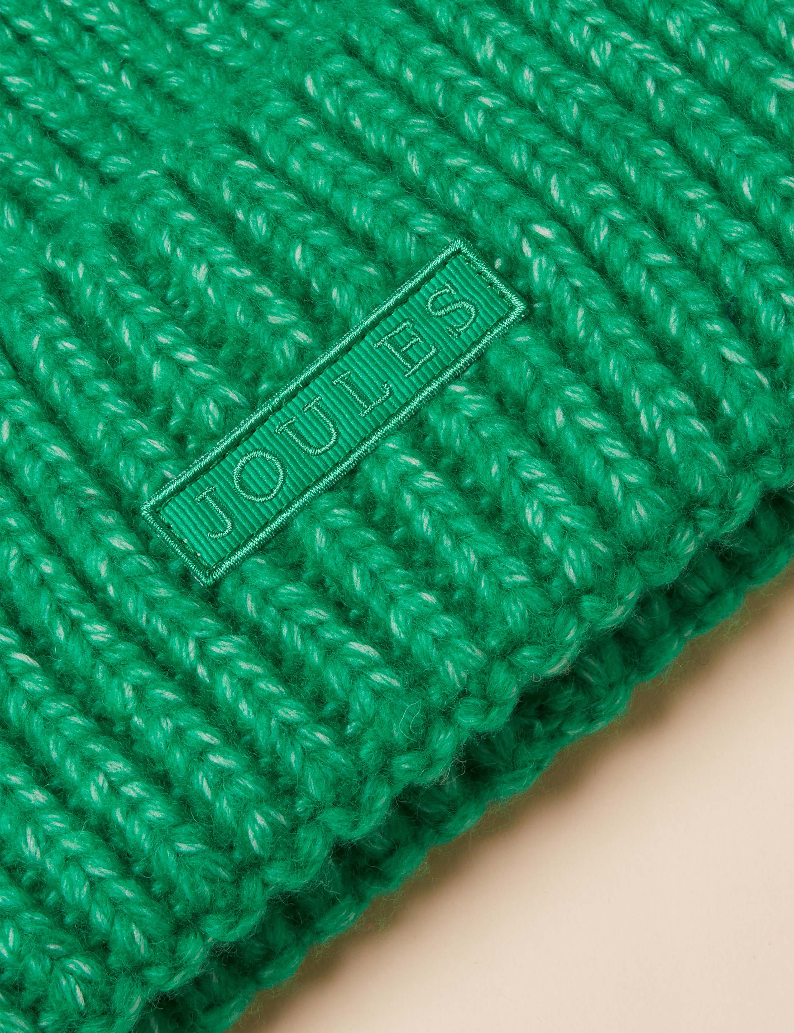Rib Turn Up Beanie Hat 2 of 4