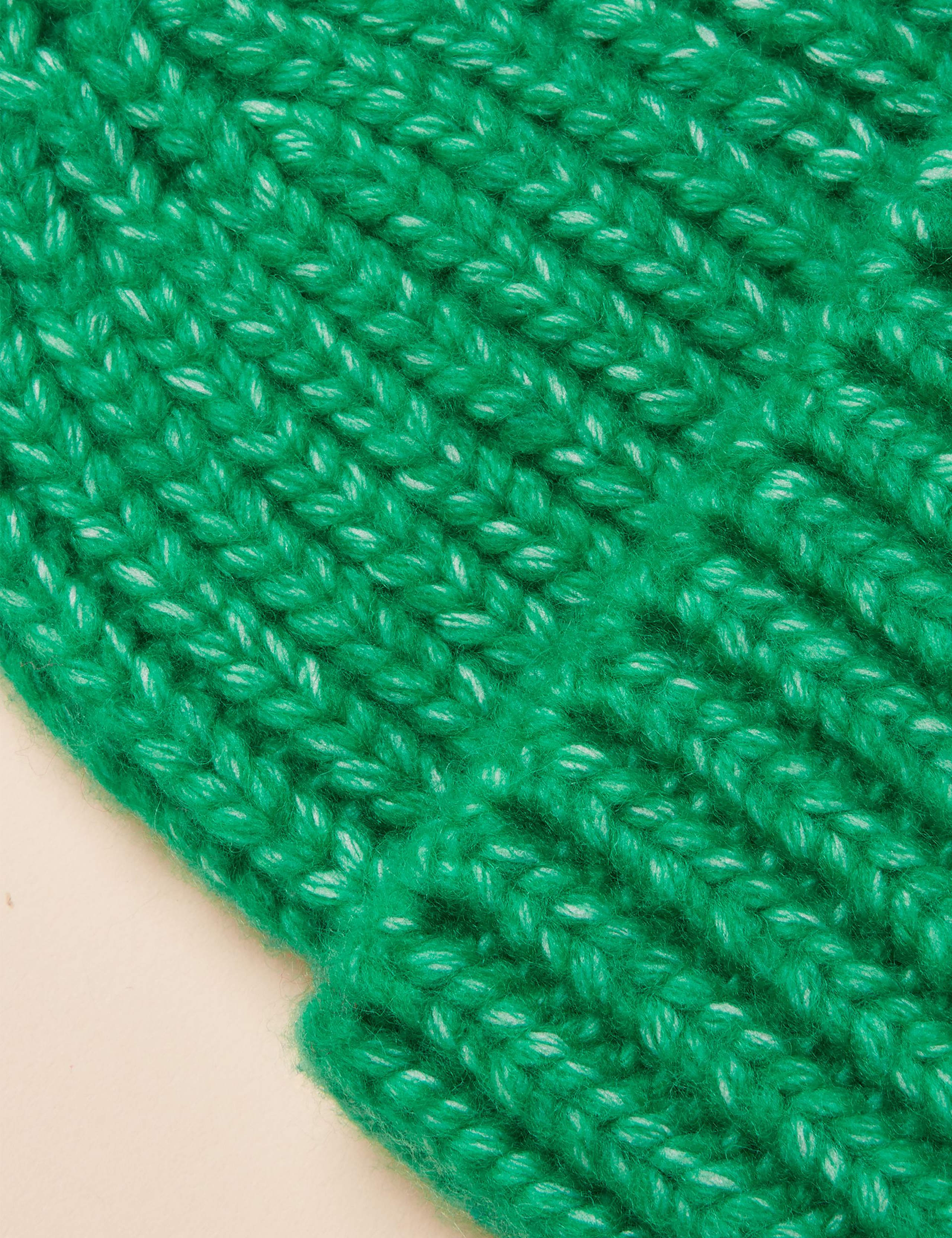Rib Turn Up Beanie Hat 4 of 4