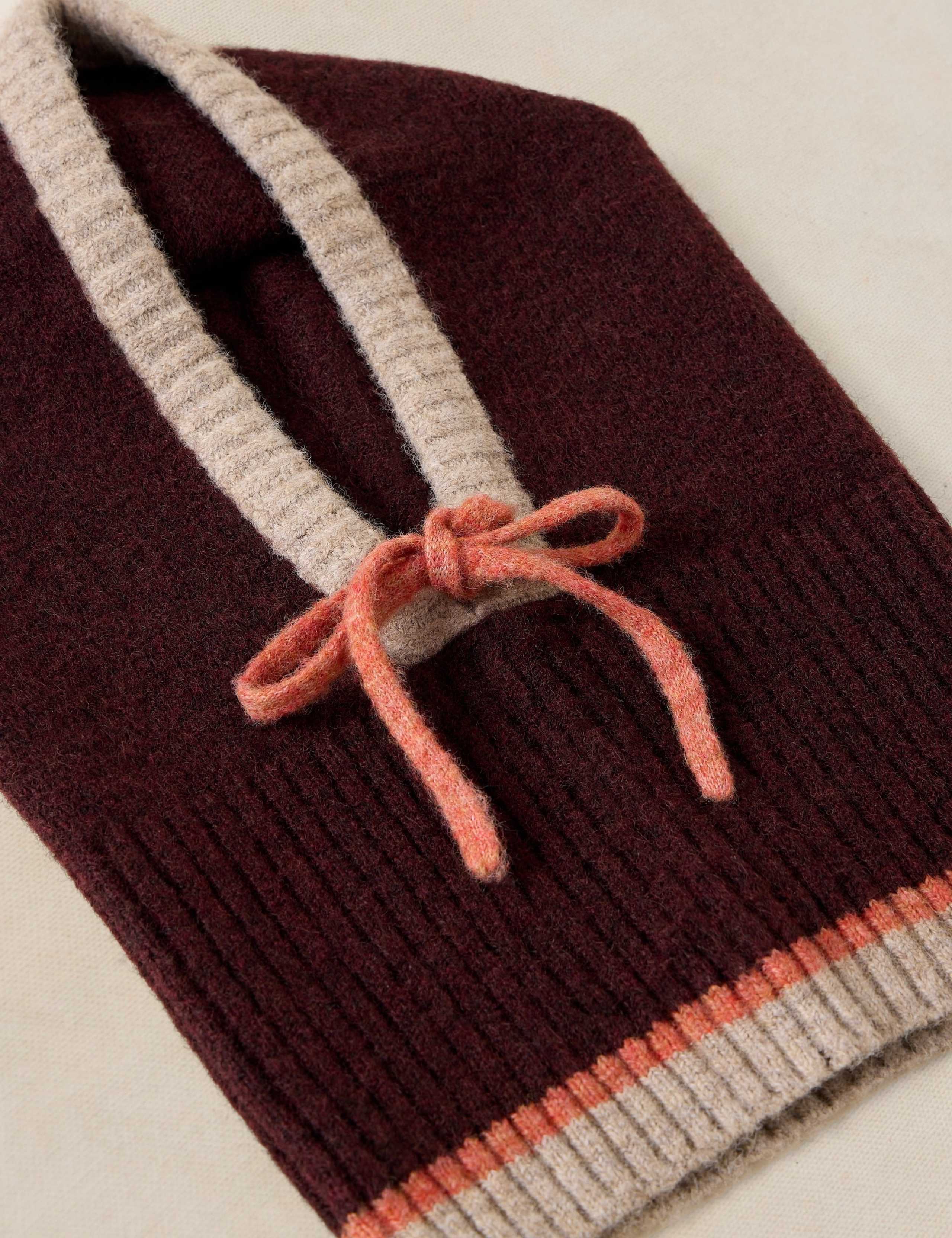 Emma Knitted Hood 2 of 2