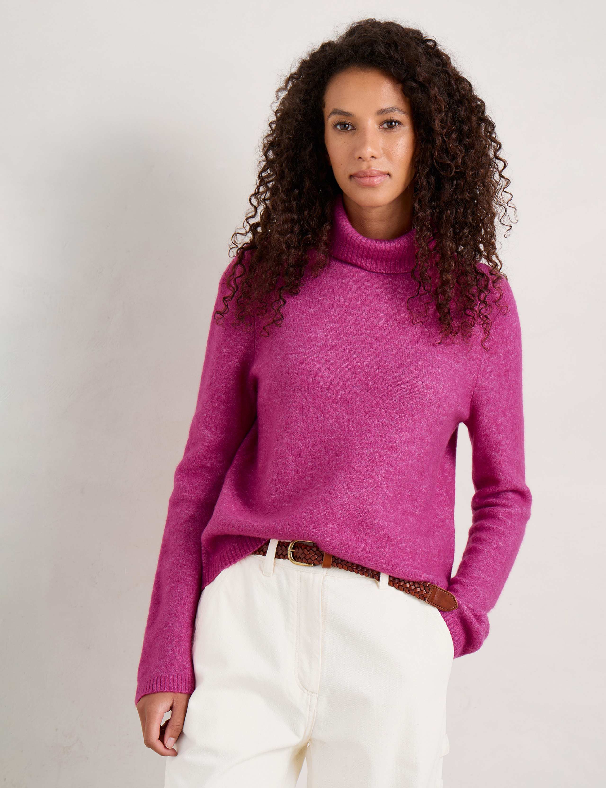 Wool Rich Roll Neck Jumper 3 of 5
