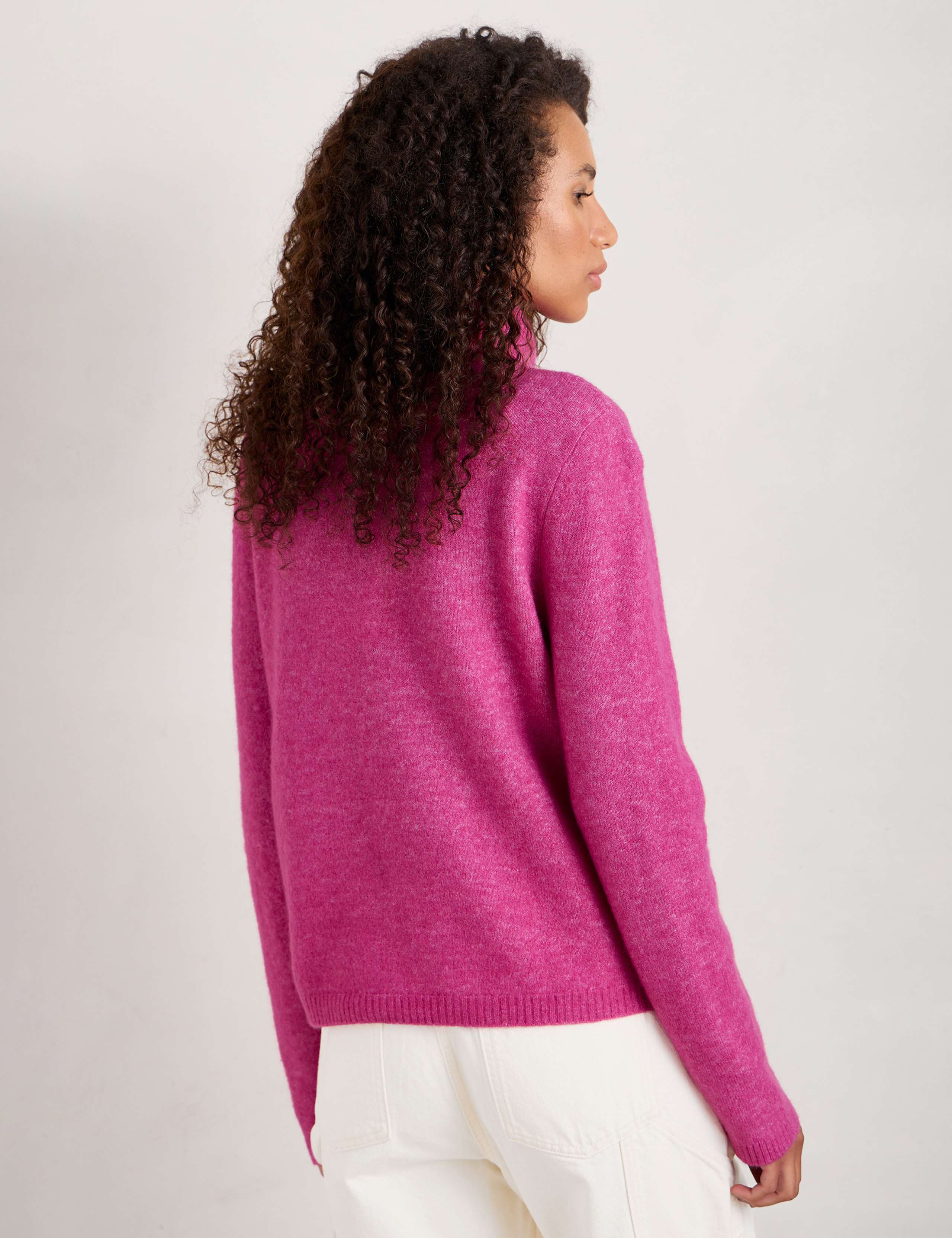 Wool Rich Roll Neck Jumper 4 of 5