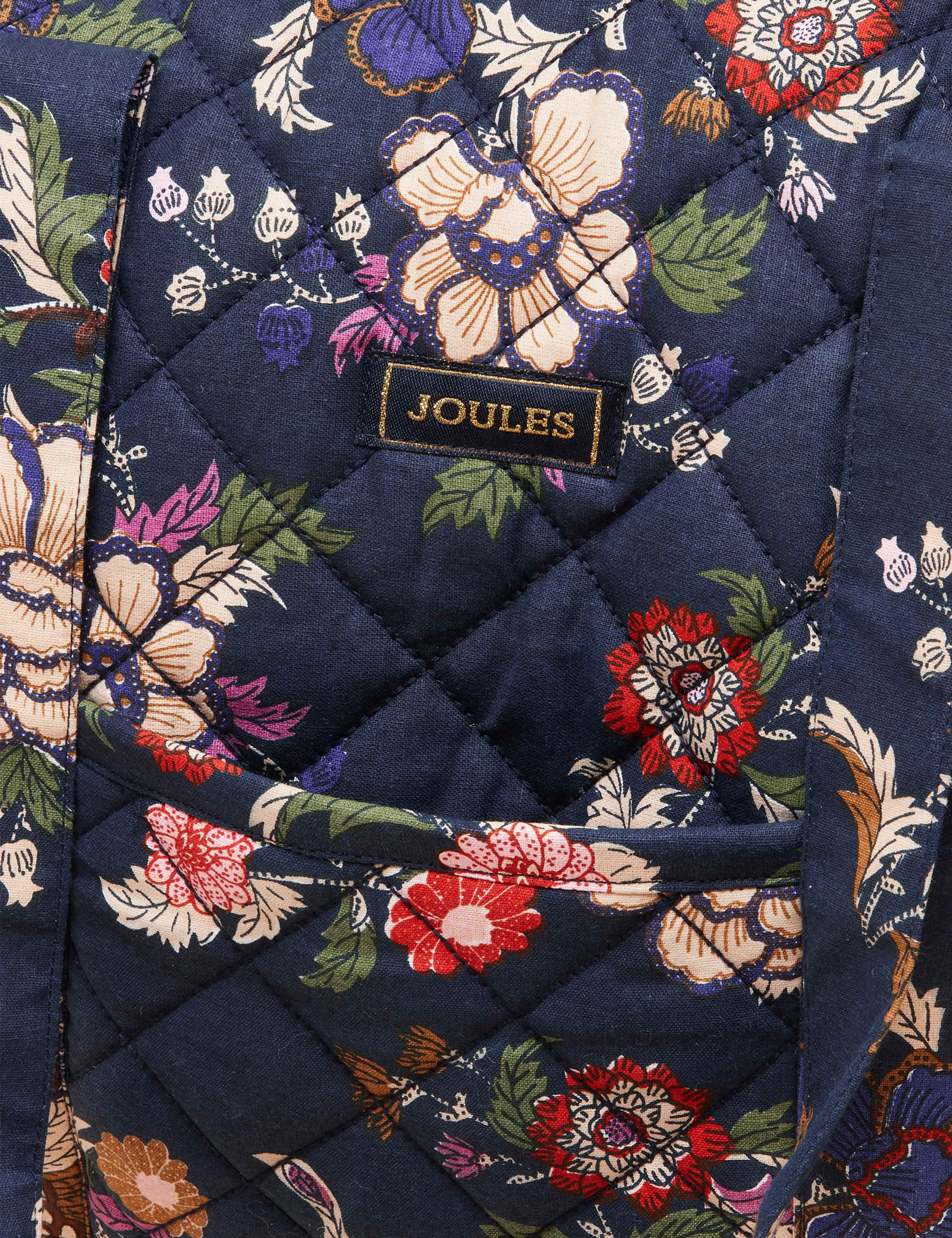 Pure Cotton Floral Quilted Weekend Bag 3 of 9