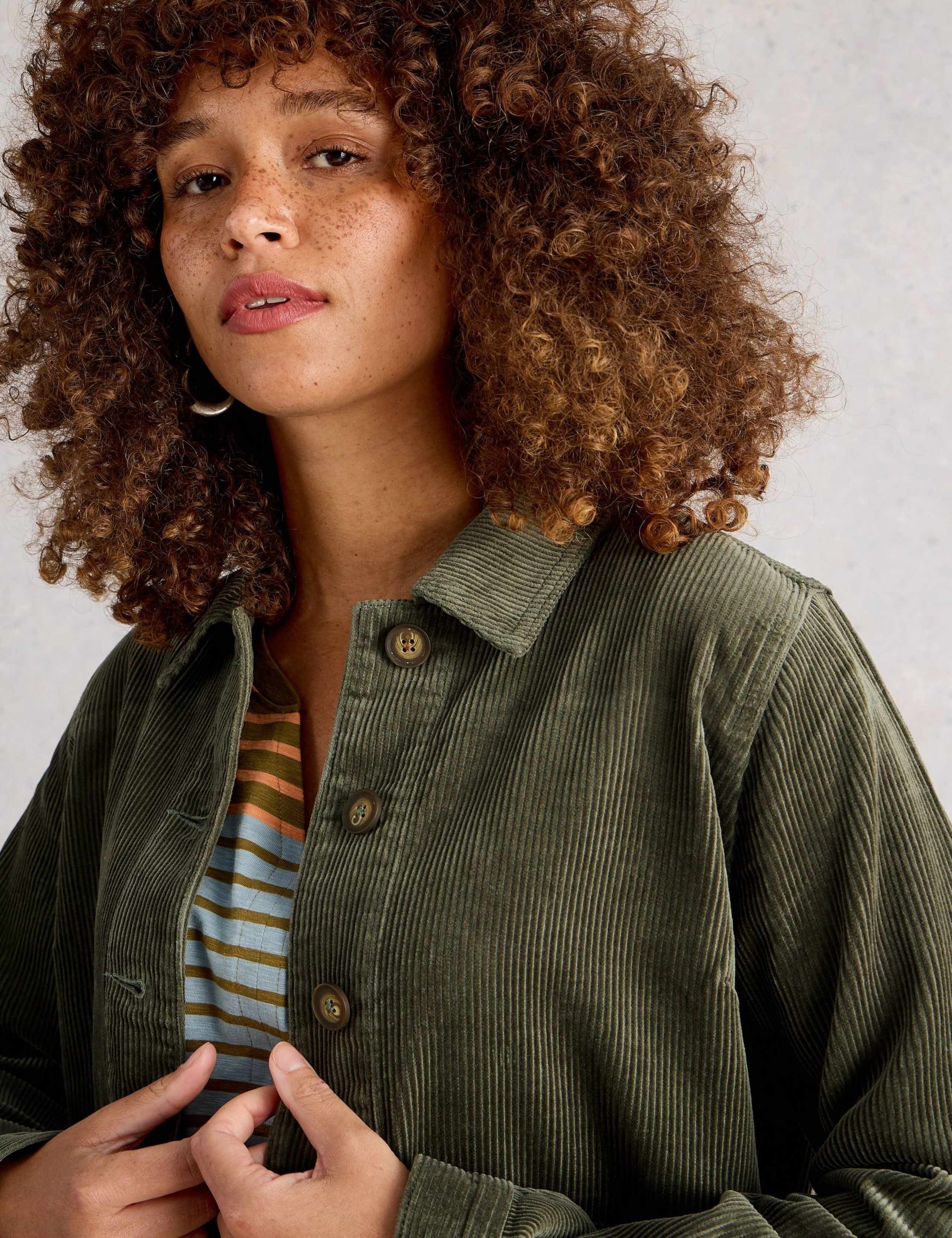 Cotton Rich Cord Short Jacket 5 of 6