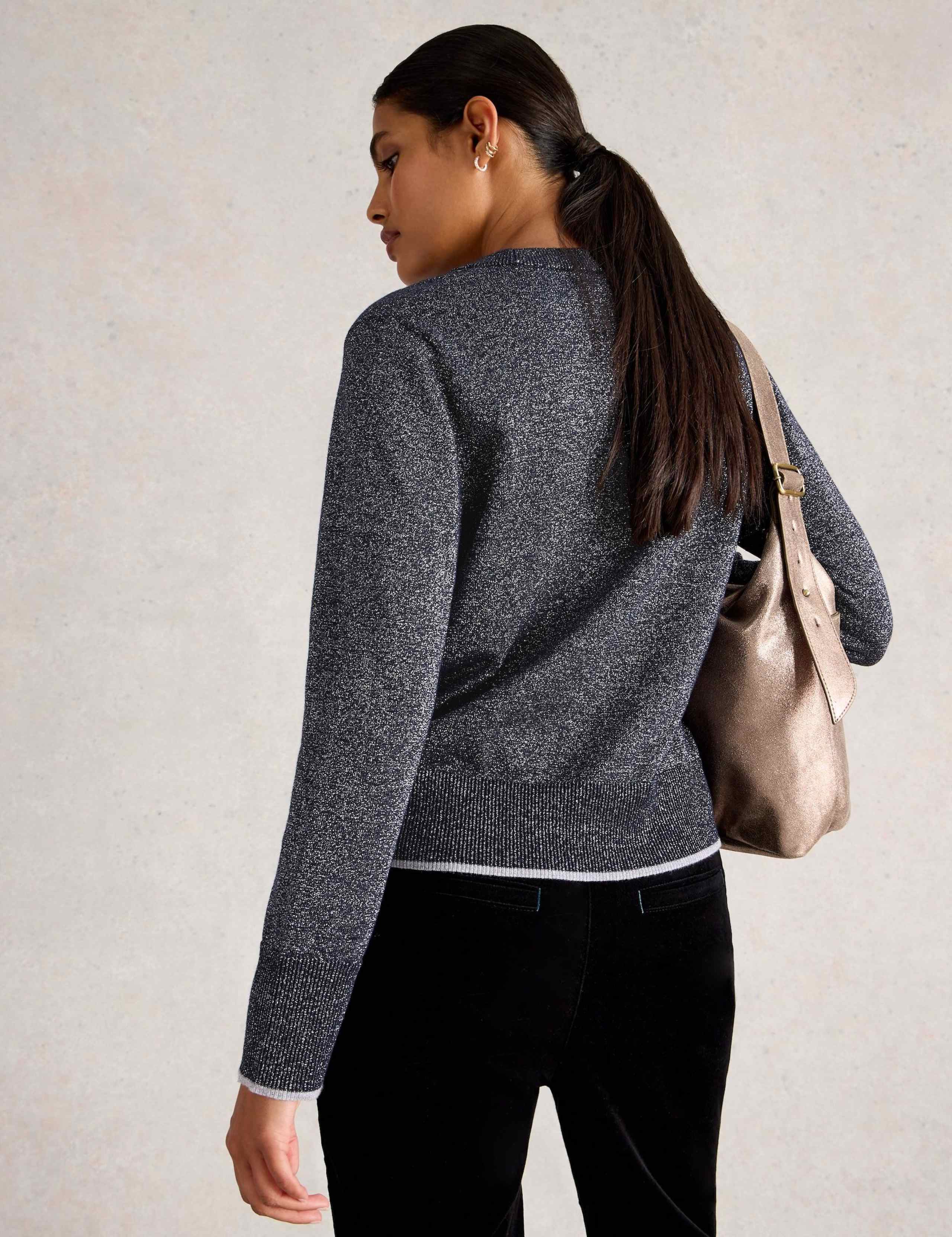Cotton Rich Crew Neck Jumper 4 of 6