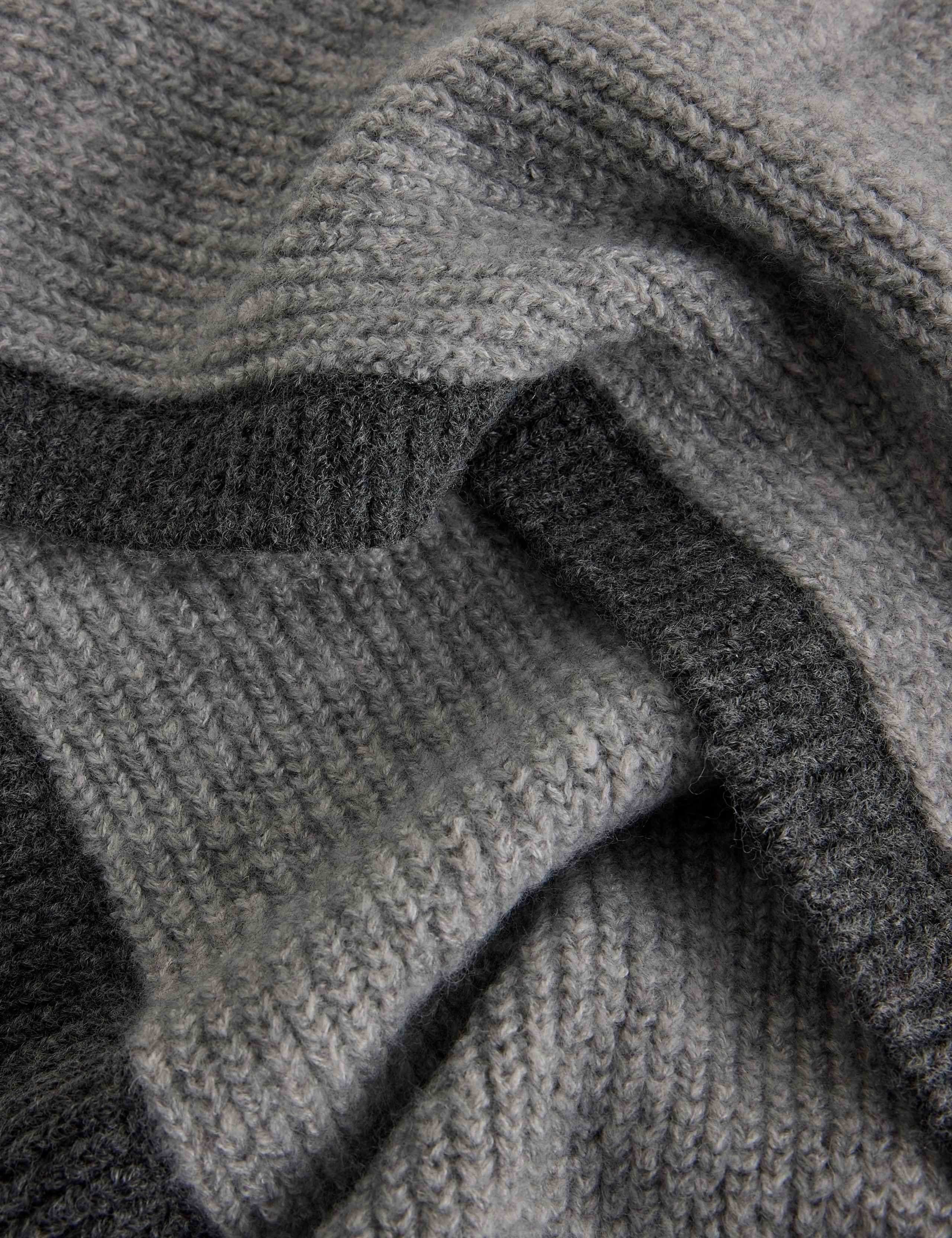 Hooded Knitted Scarf 4 of 4