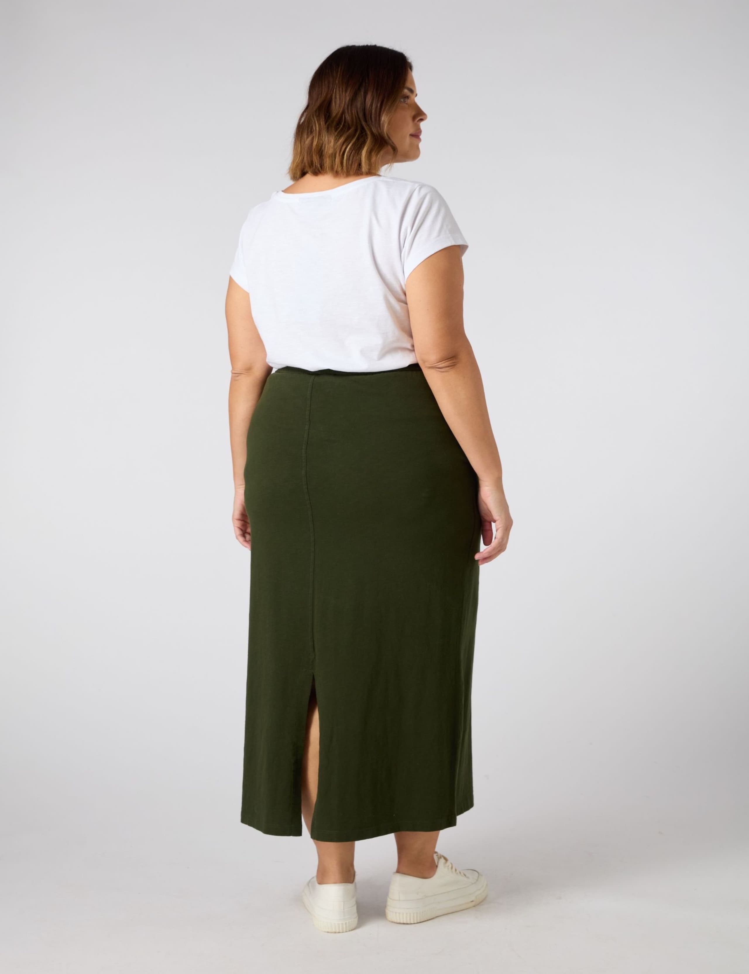 Jersey Midaxi Skirt 2 of 3