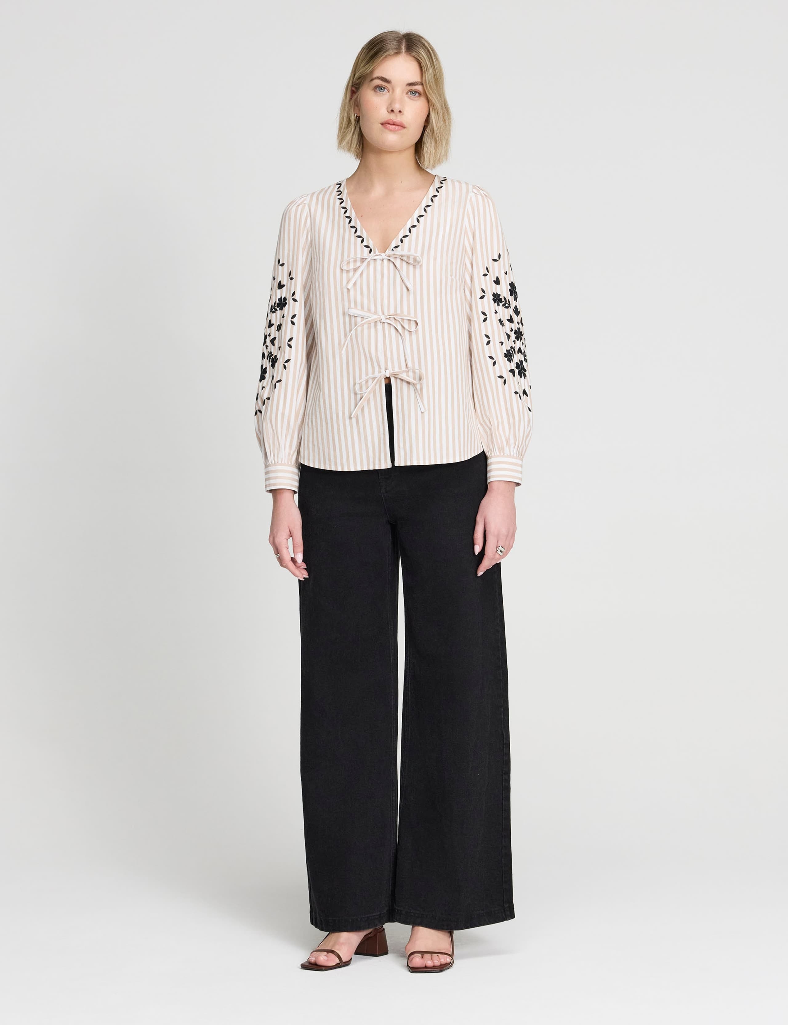 Pure Cotton Striped Top 1 of 5