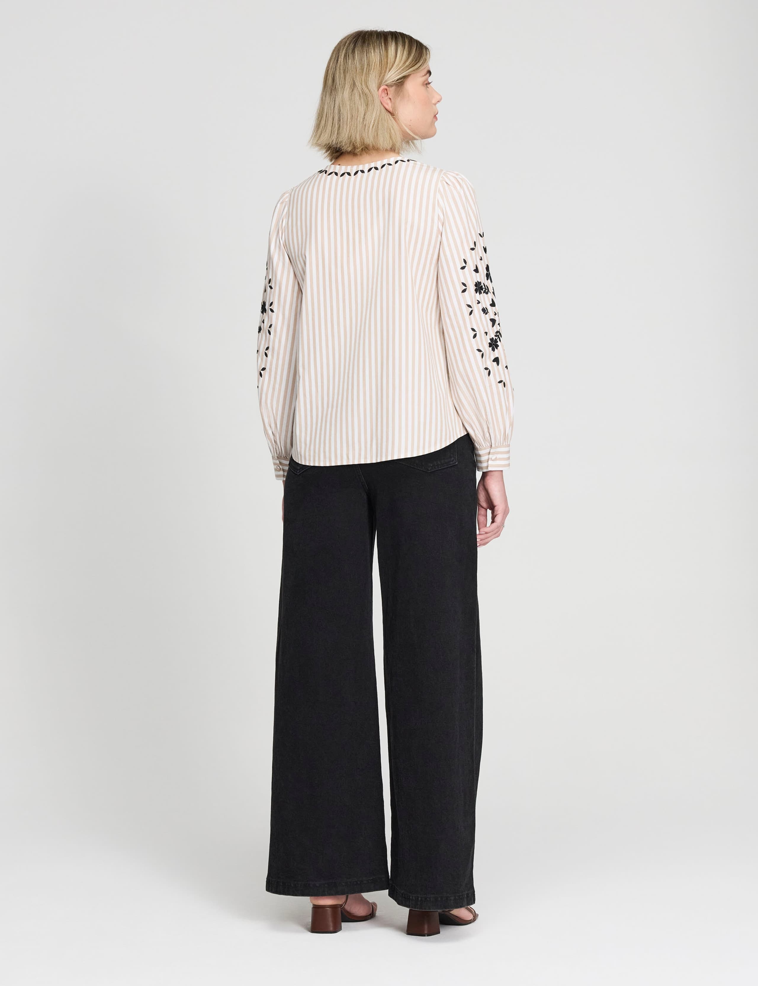 Pure Cotton Striped Top 3 of 5