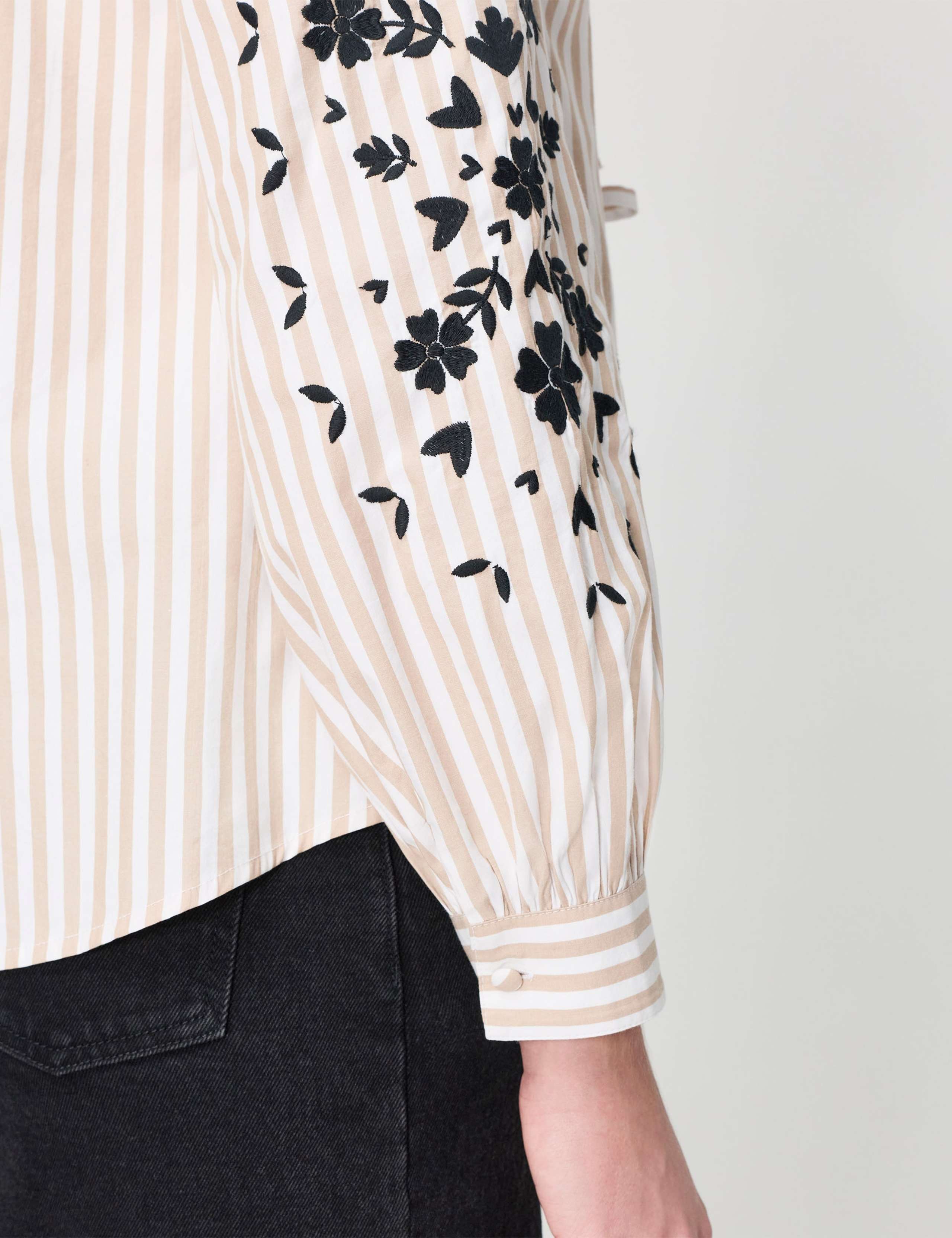 Pure Cotton Striped Top 5 of 5