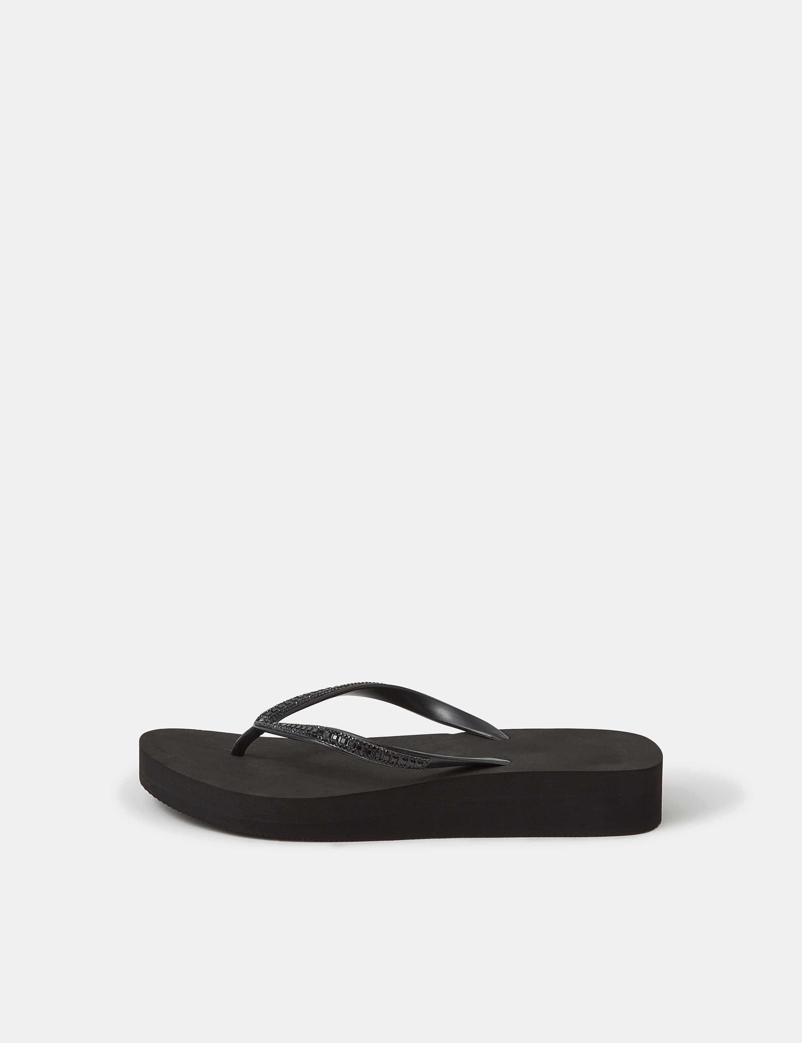 Sparkle Flatform Flip Flops 3 of 3
