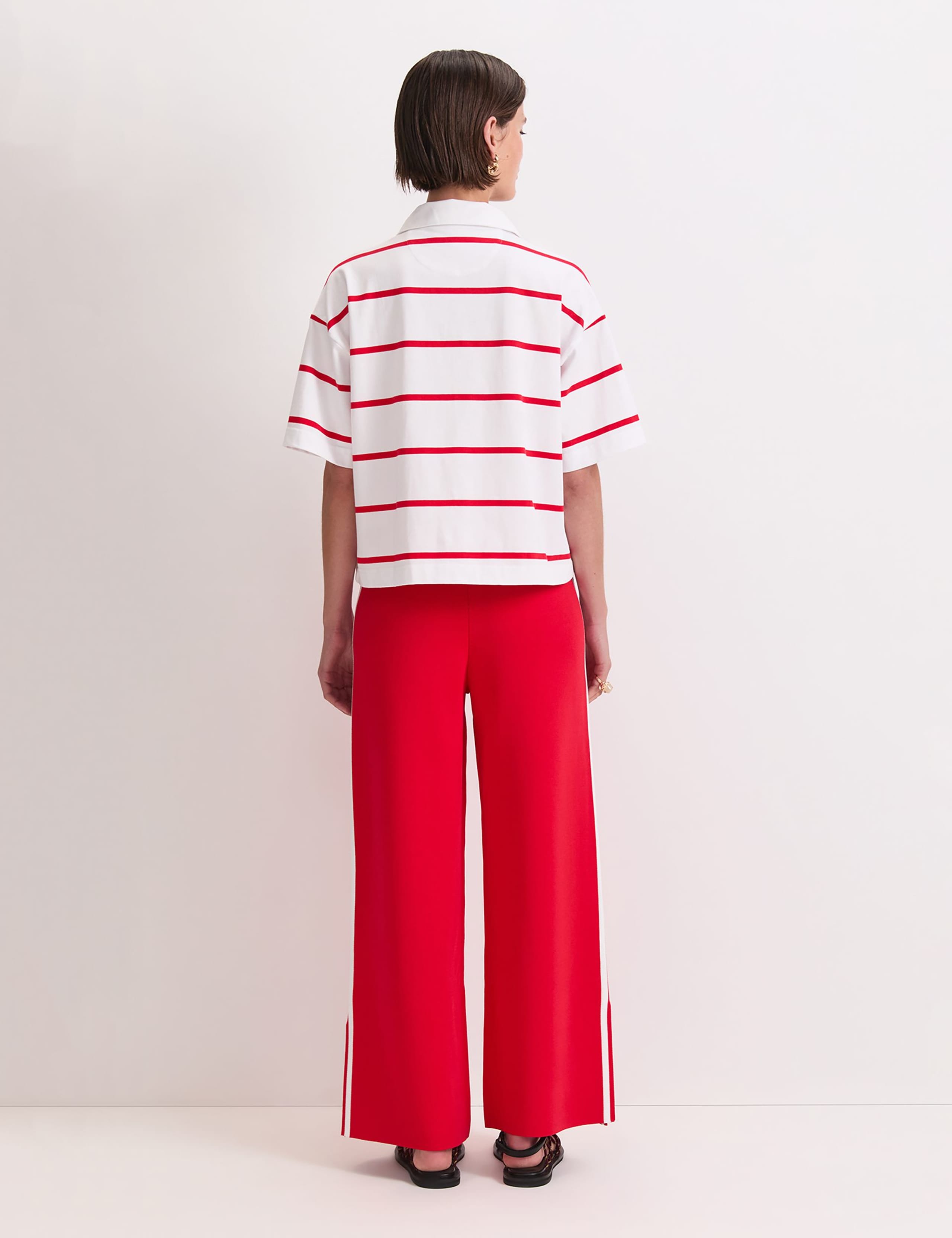 Pure Cotton Striped Rugby T-Shirt 3 of 5