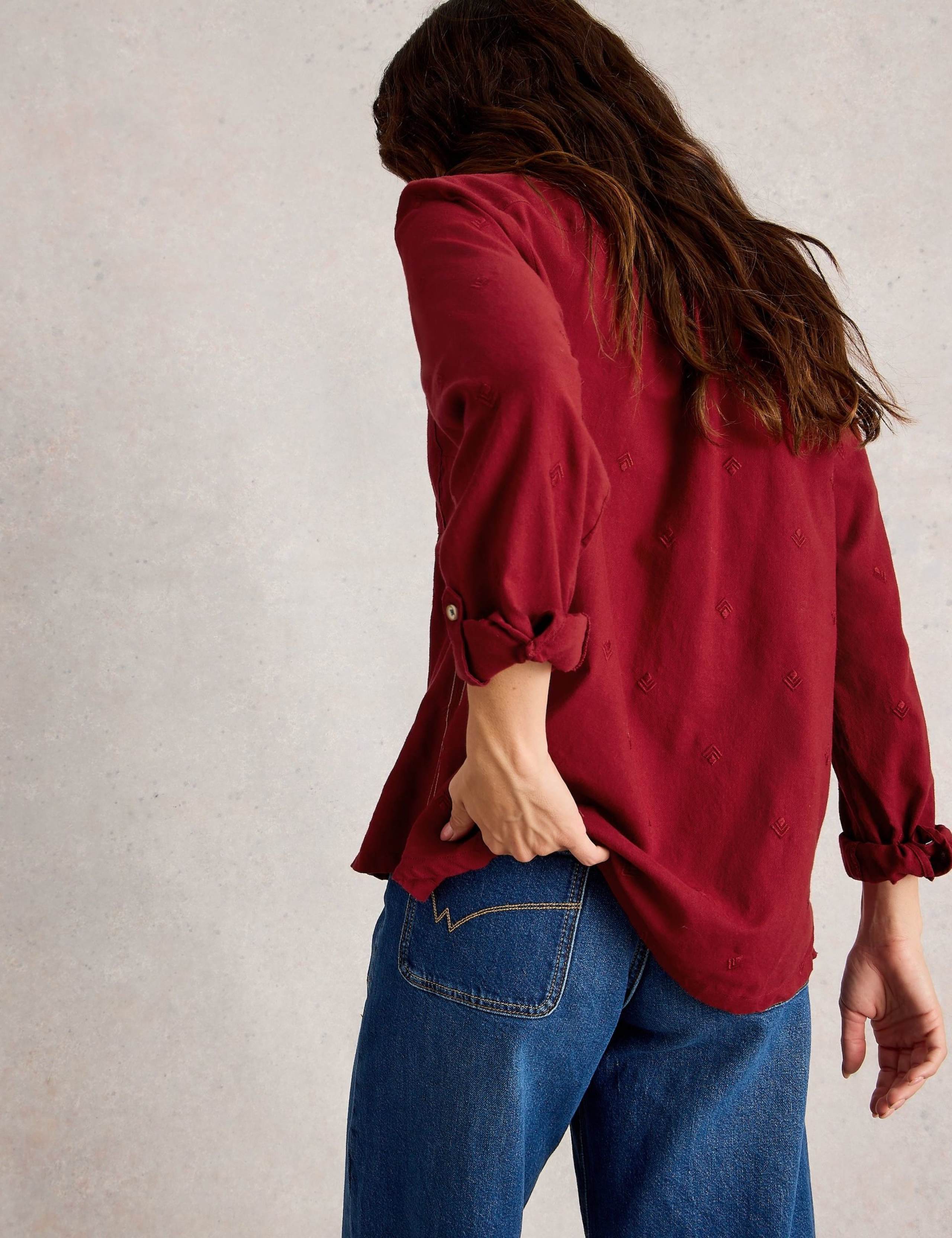Pure Cotton Collared Neck Shirt 4 of 6