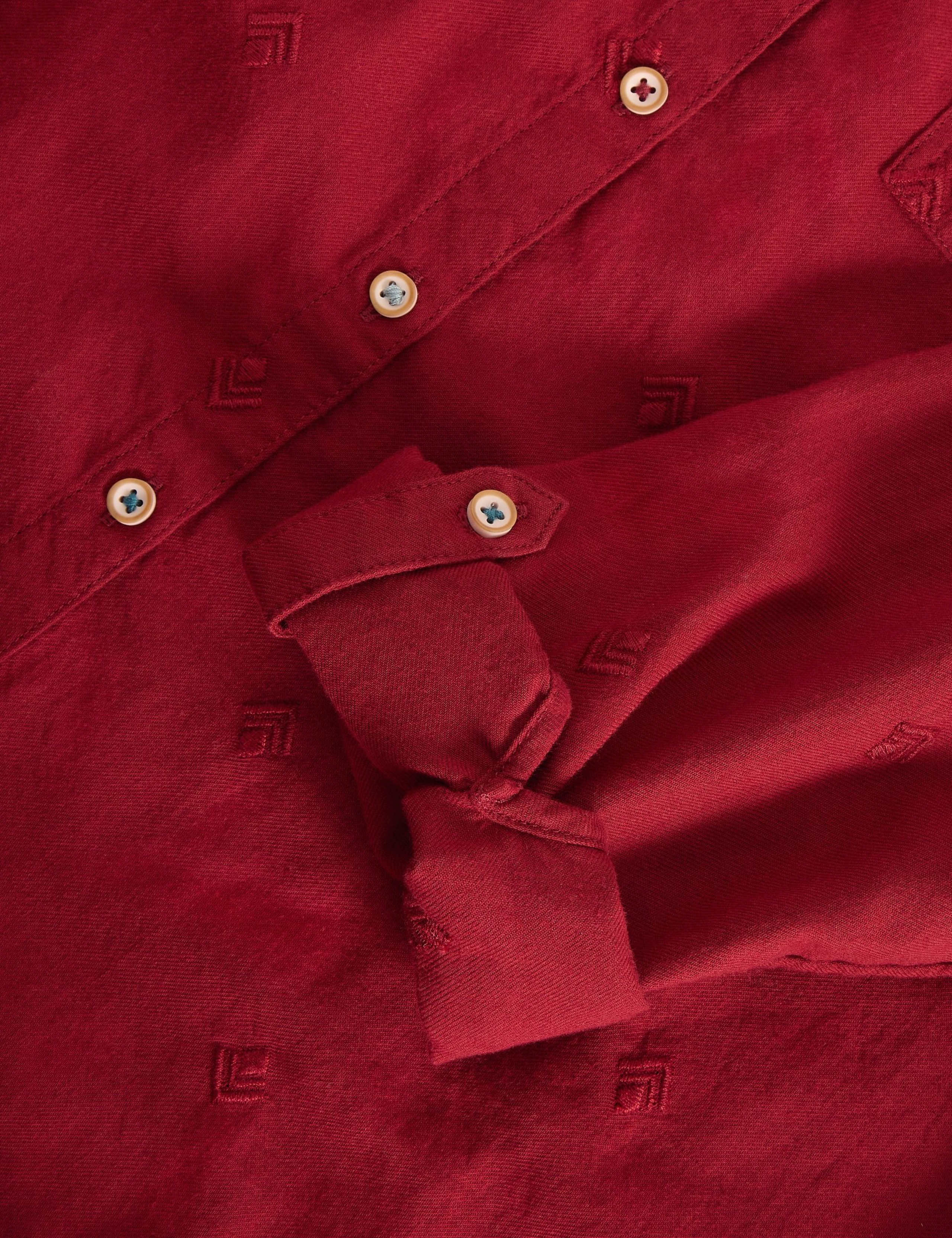 Pure Cotton Collared Neck Shirt 6 of 6