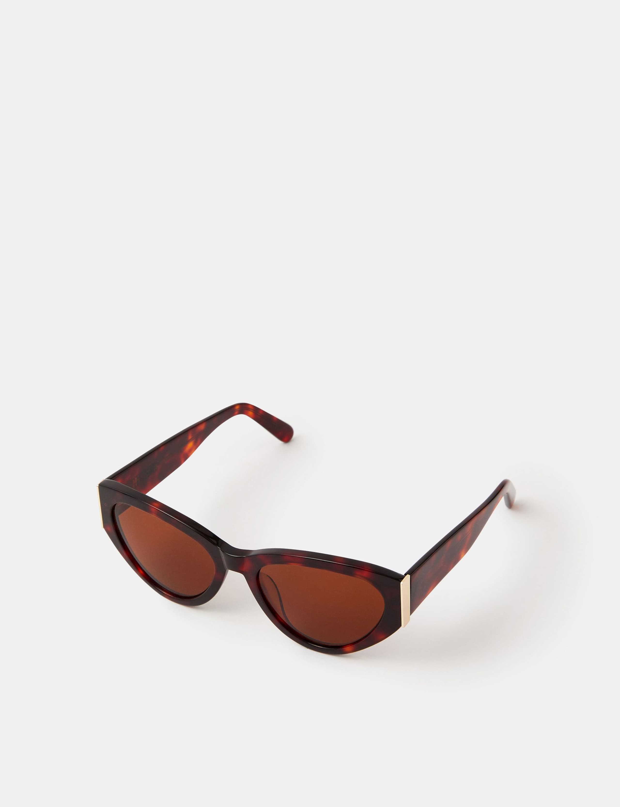 Metal Detail Premium Cat Eye Sunglasses 2 of 4