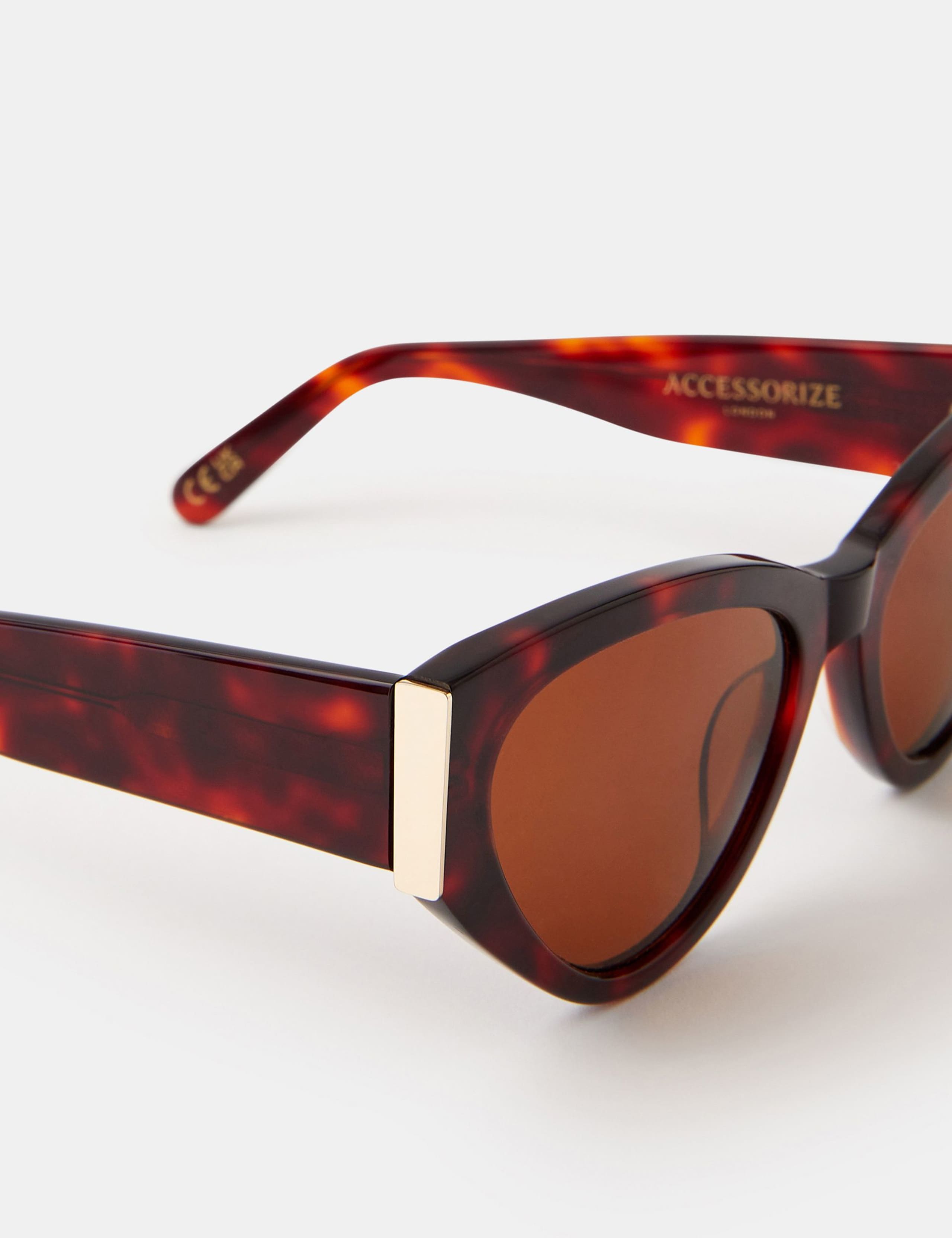 Metal Detail Premium Cat Eye Sunglasses 3 of 4