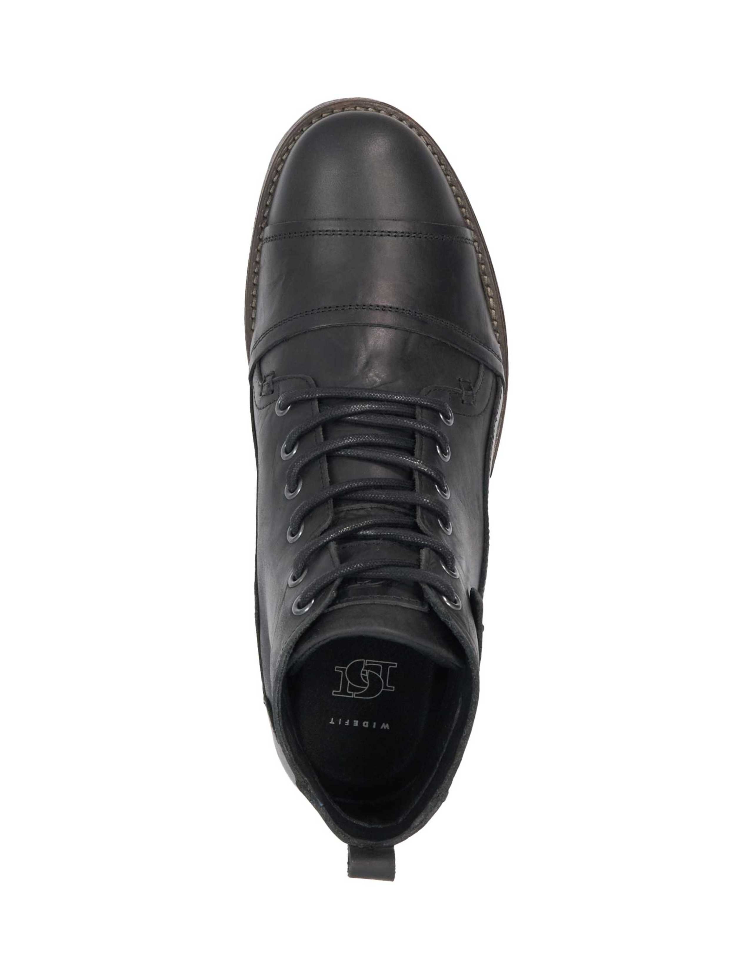 Wide Fit Leather Casual Boots 2 of 5