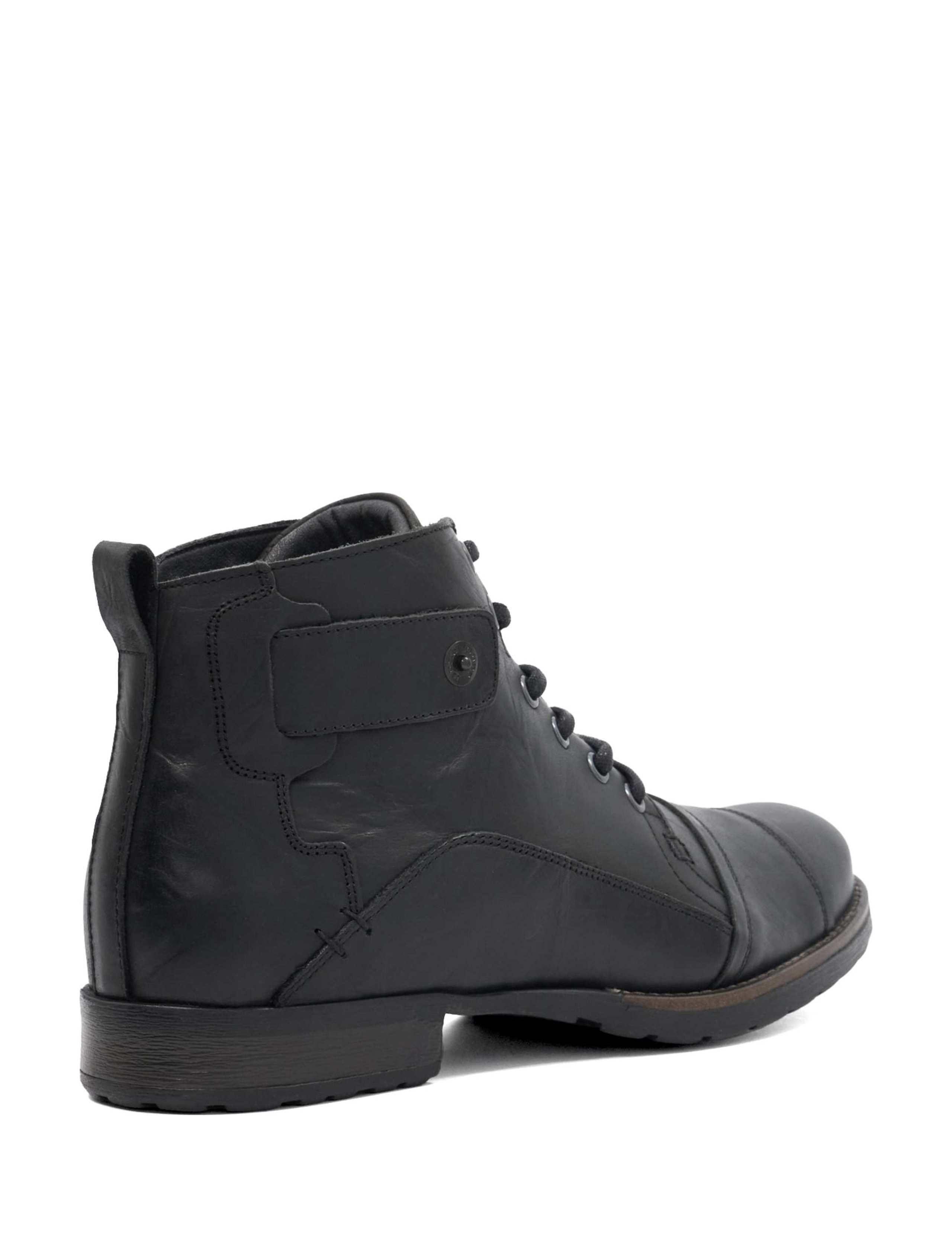 Wide Fit Leather Casual Boots 3 of 5