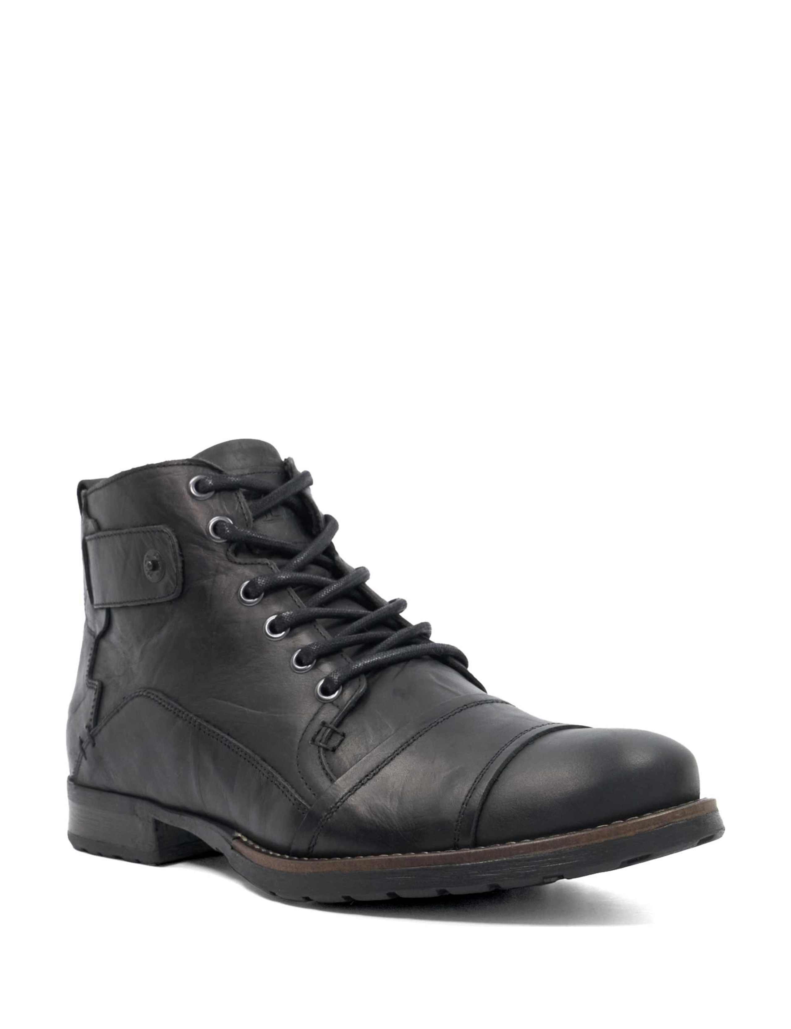 Wide Fit Leather Casual Boots 4 of 5