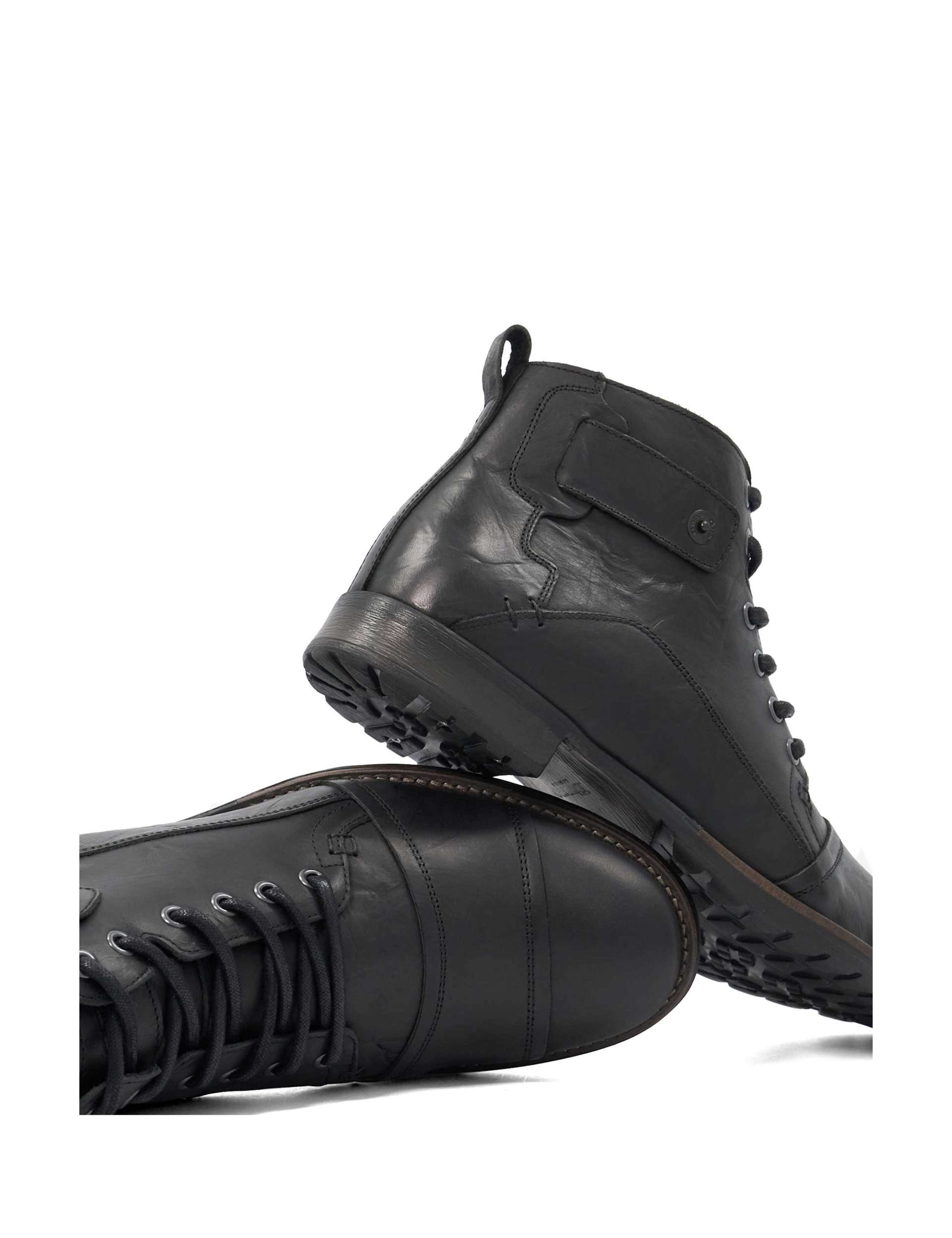 Wide Fit Leather Casual Boots 5 of 5