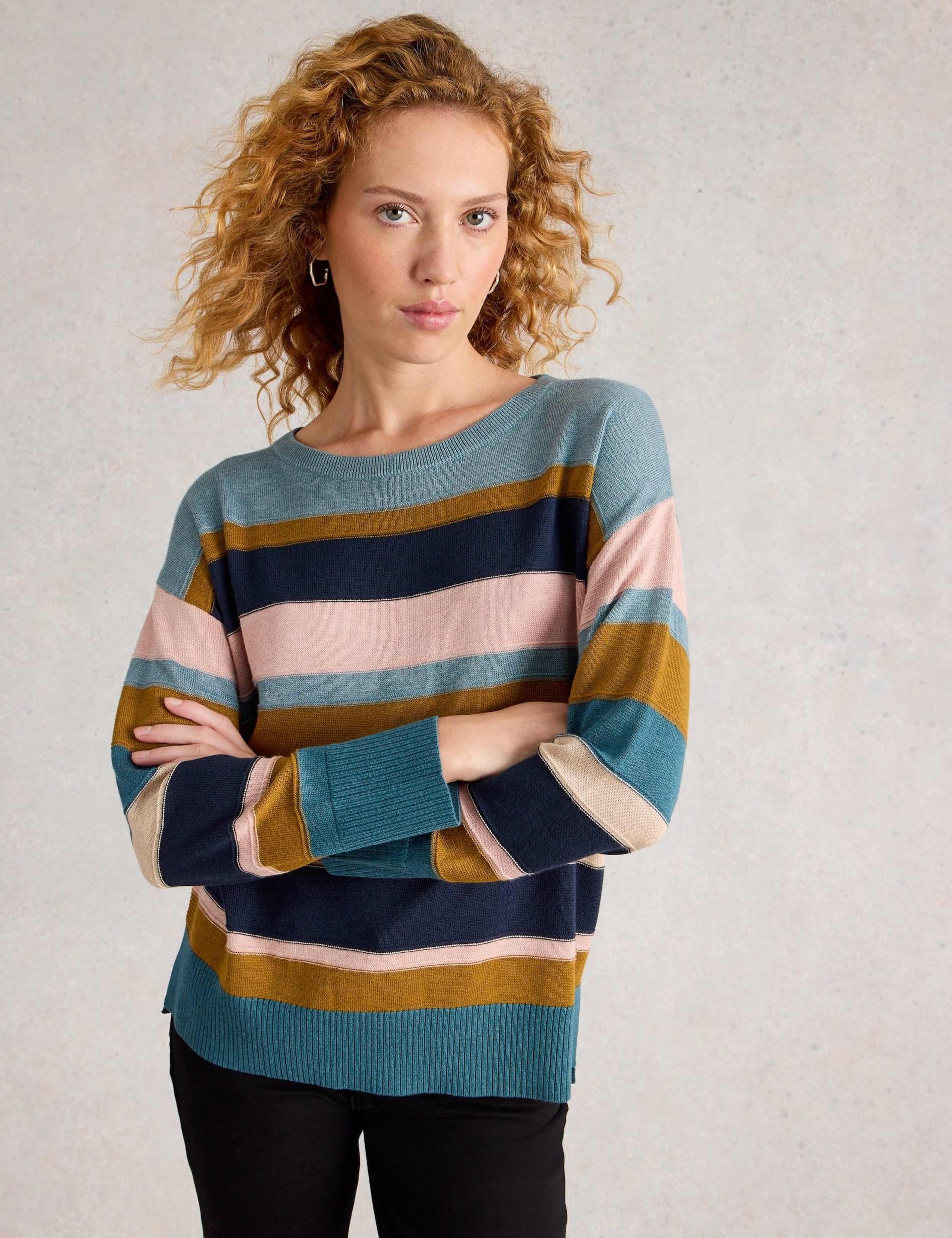 Cotton Rich Striped Jumper 3 of 6