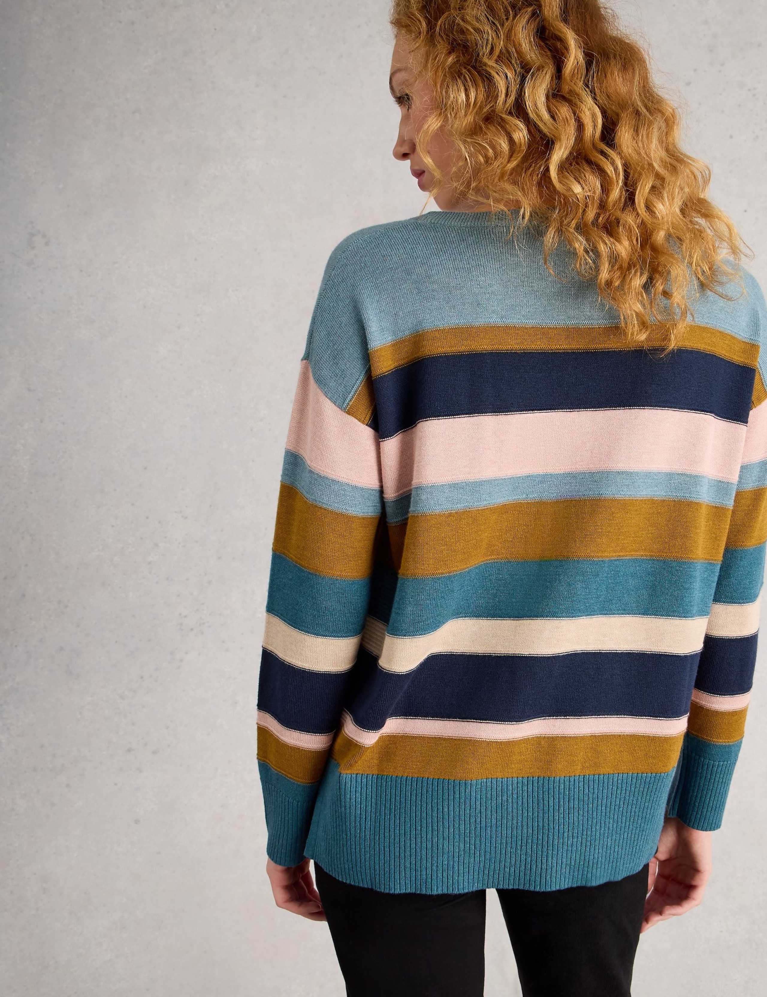 Cotton Rich Striped Jumper 4 of 6