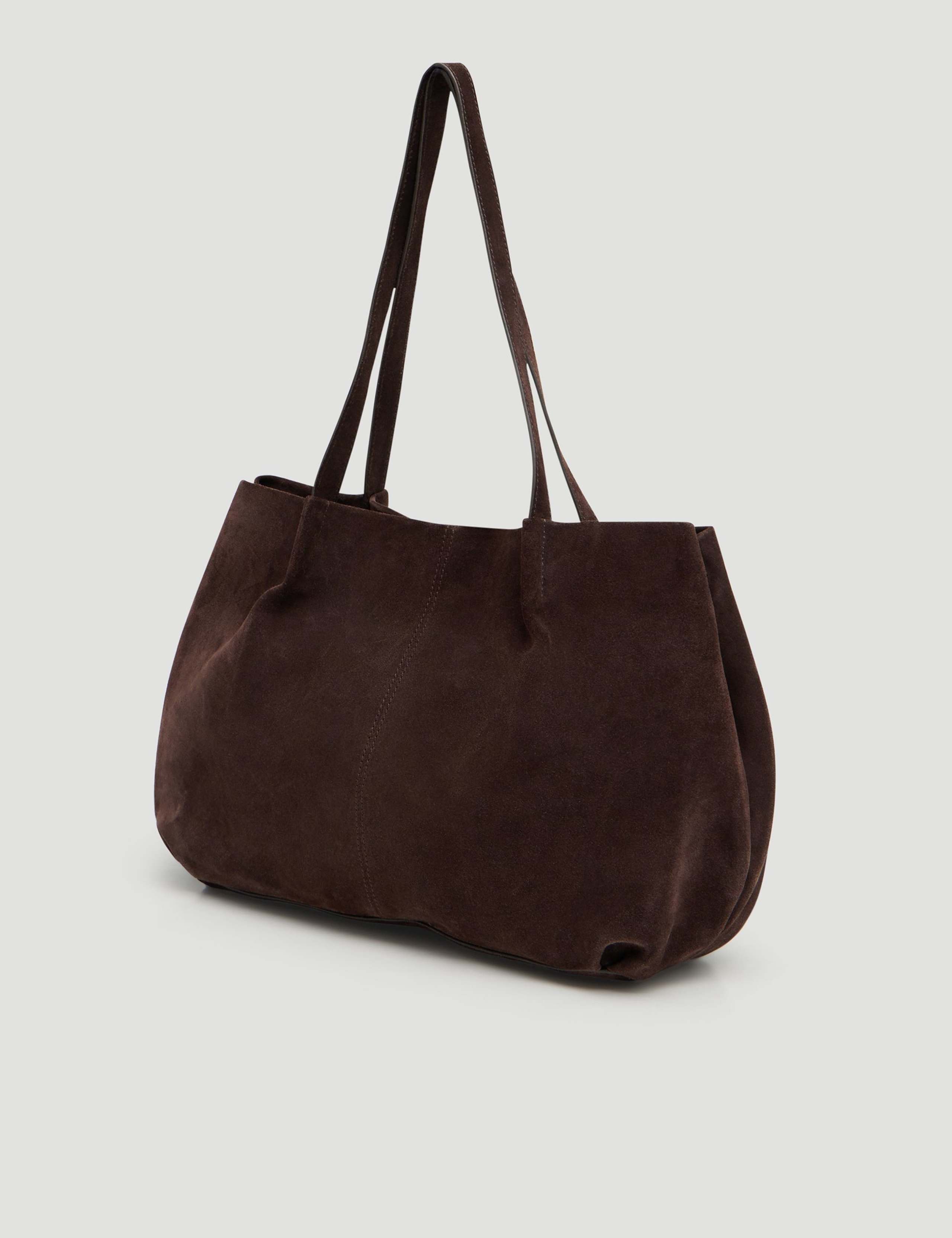 Suede Tote Bag 2 of 6