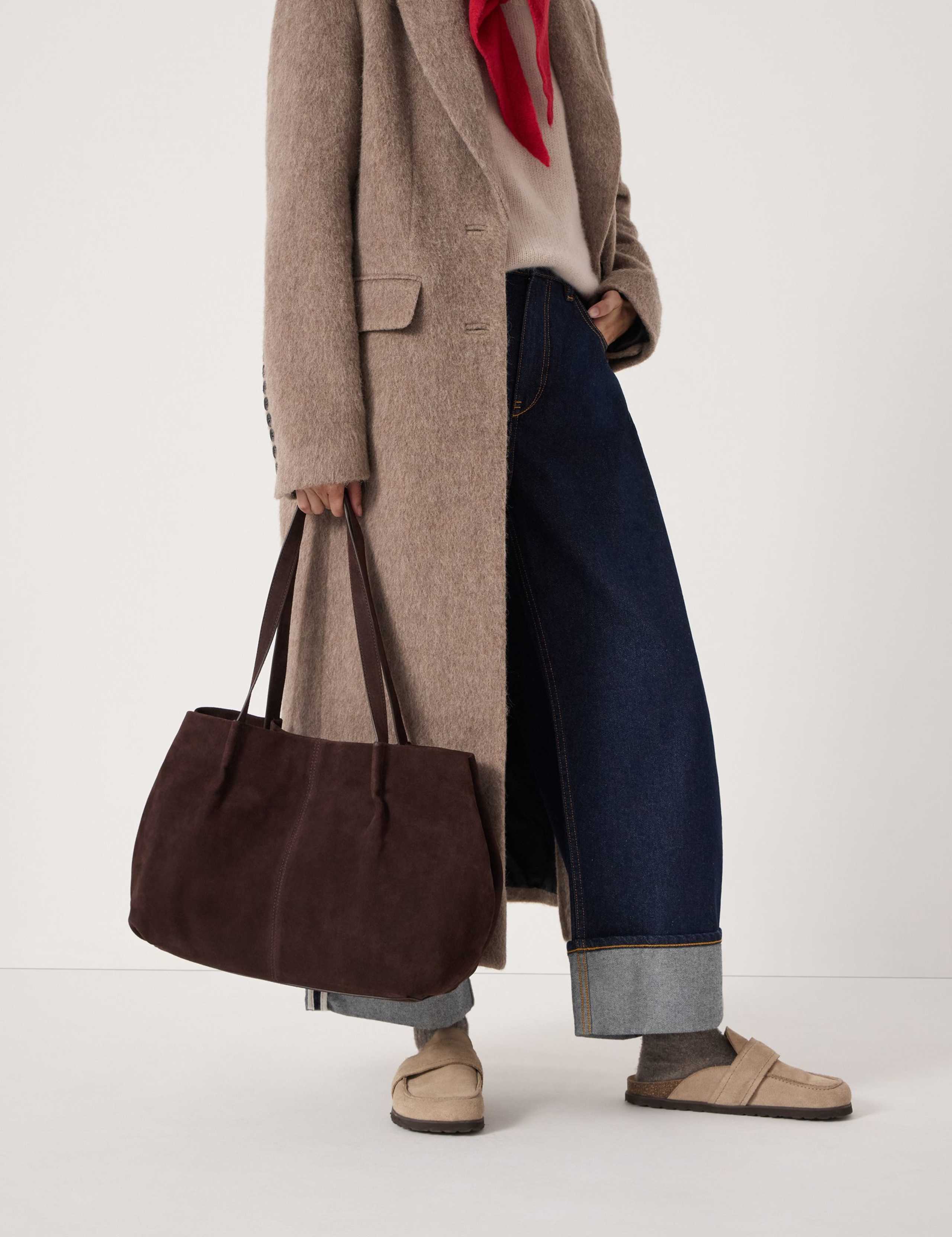 Suede Tote Bag 6 of 6