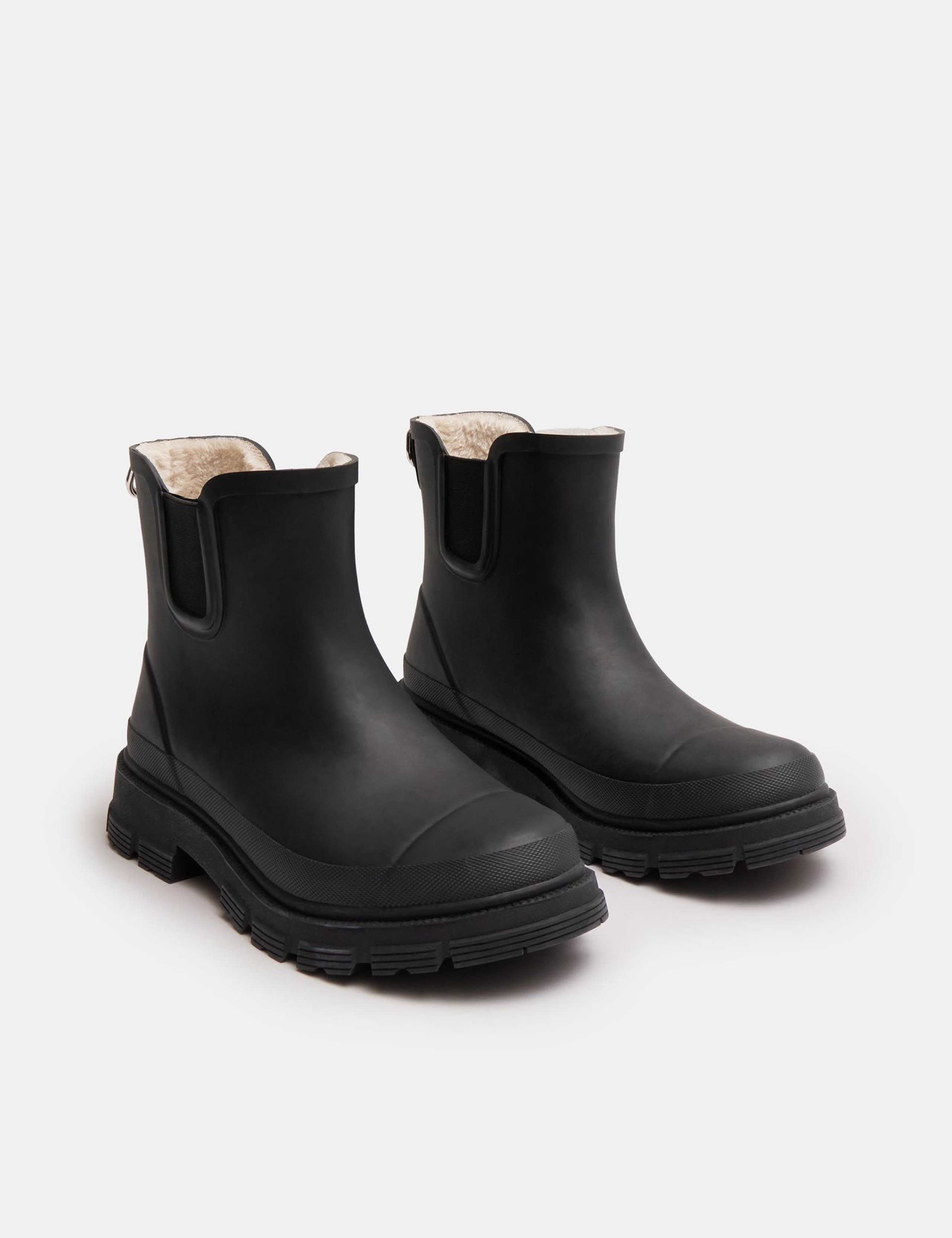 Leather Chelsea Platform Ankle Boots 3 of 5