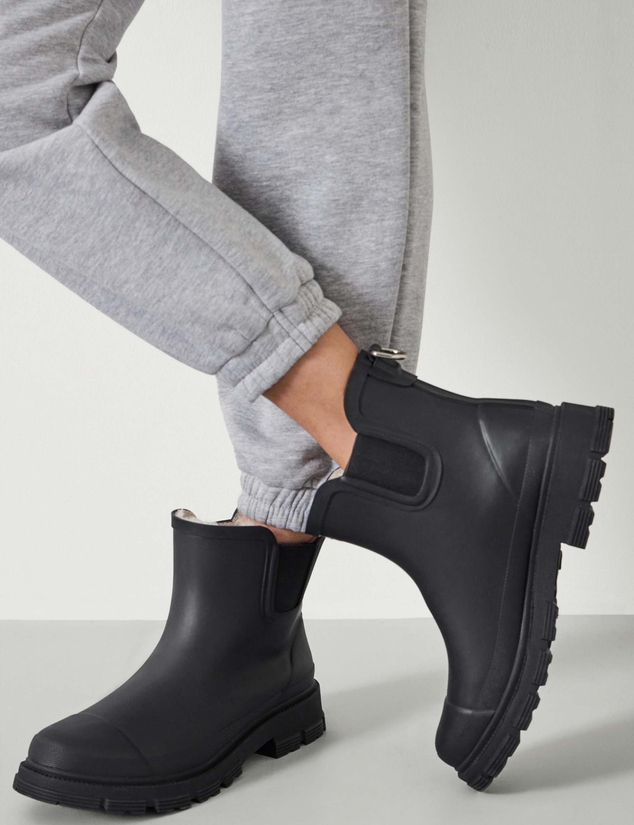 Leather Chelsea Platform Ankle Boots 5 of 5