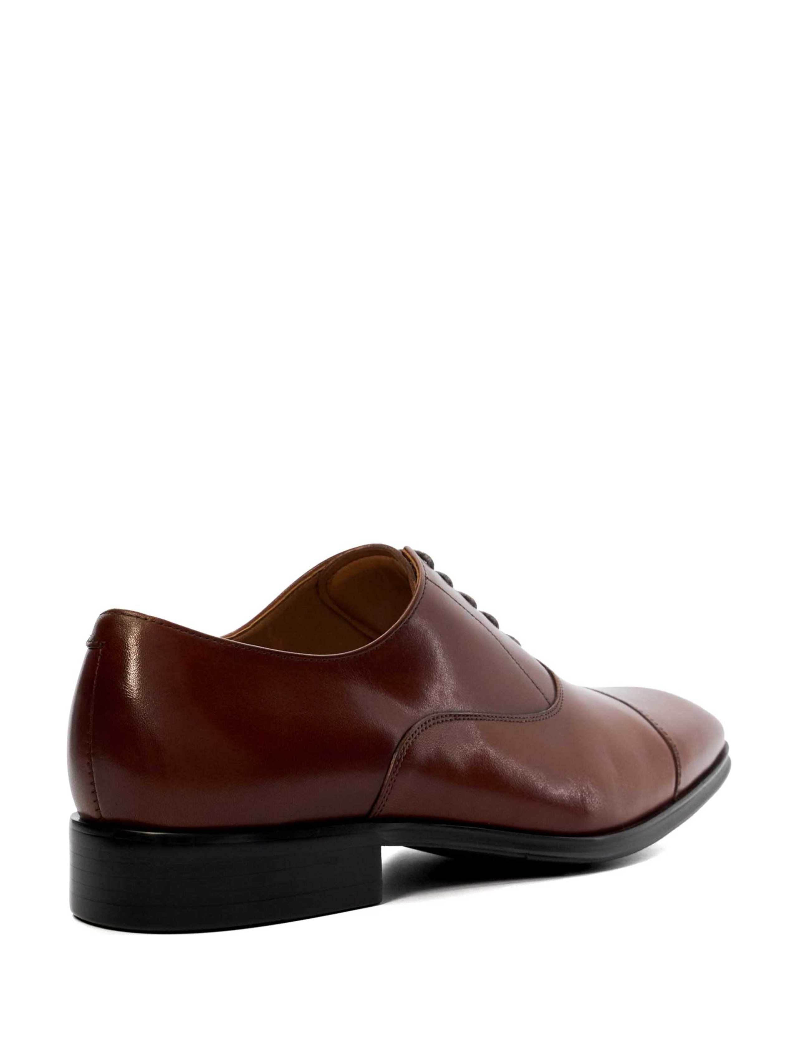 Wide Fit Leather Oxford Shoes 5 of 5