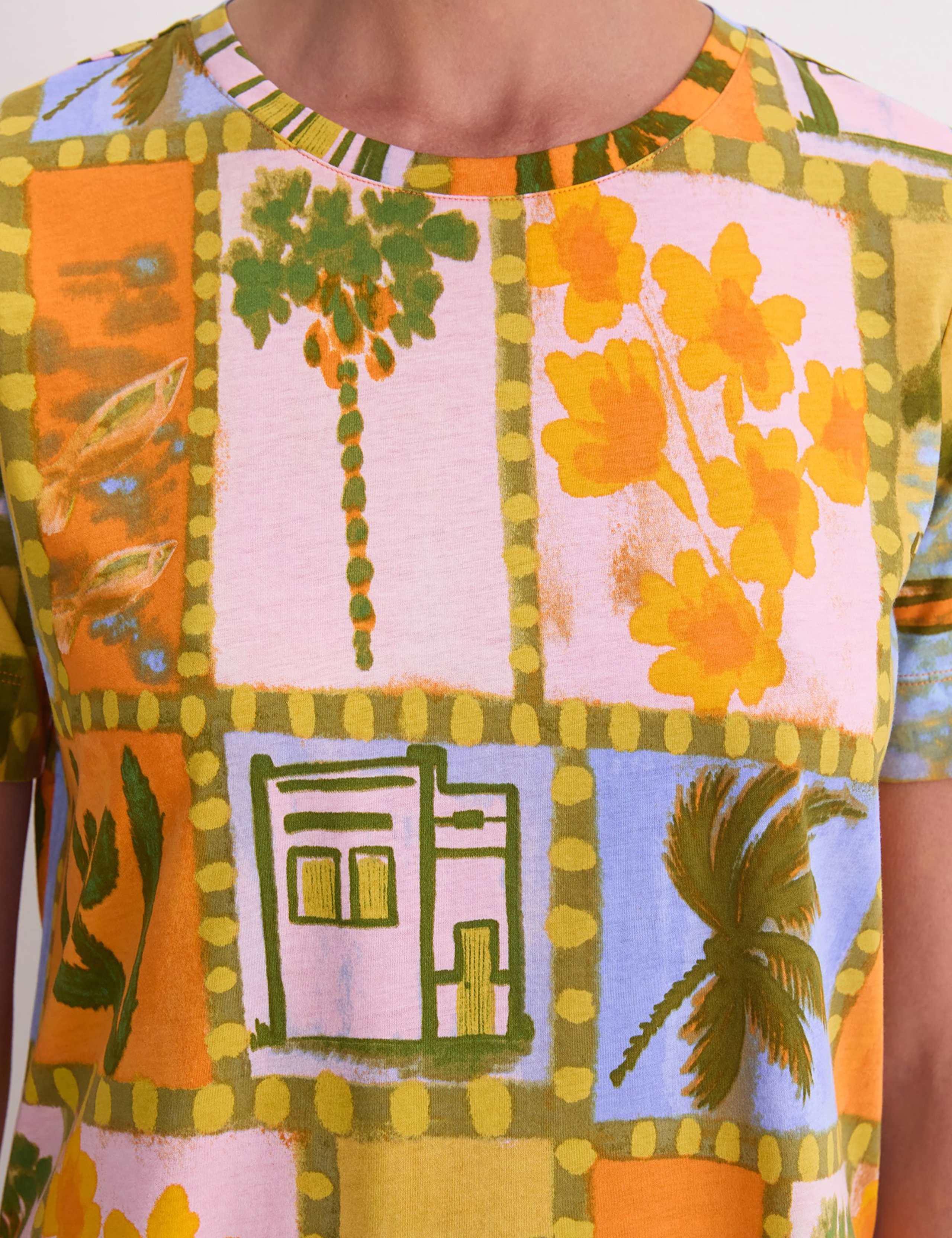 Pure Cotton Printed T-Shirt 5 of 7