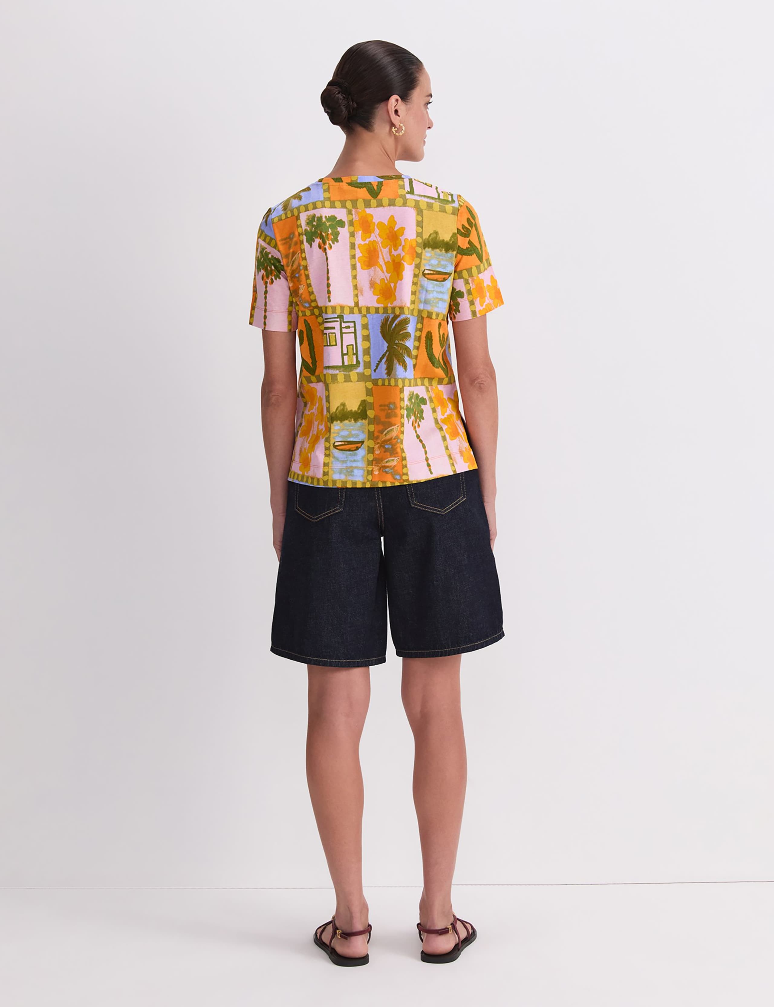 Pure Cotton Printed T-Shirt 7 of 7