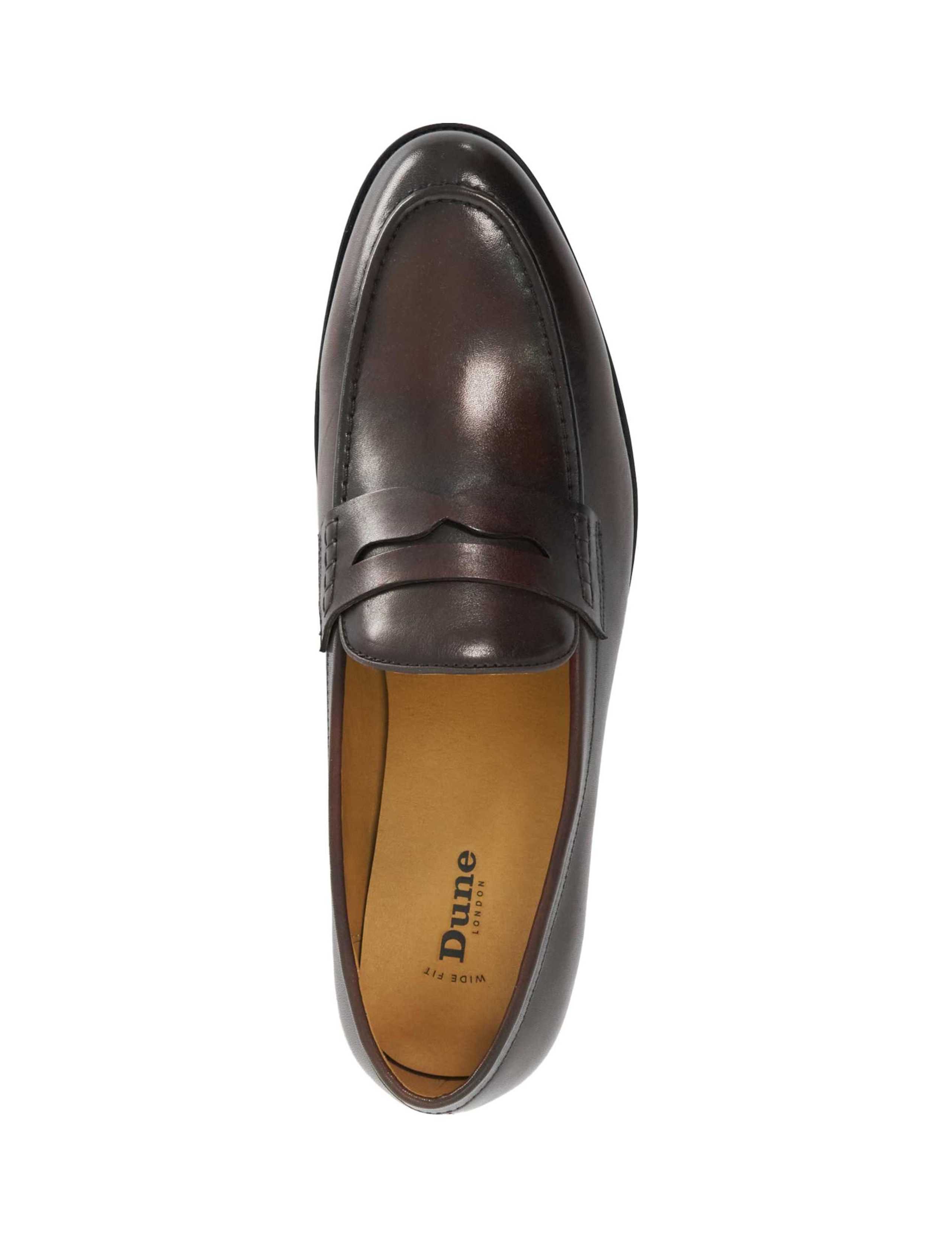 Wide Fit Leather Loafers 2 of 5