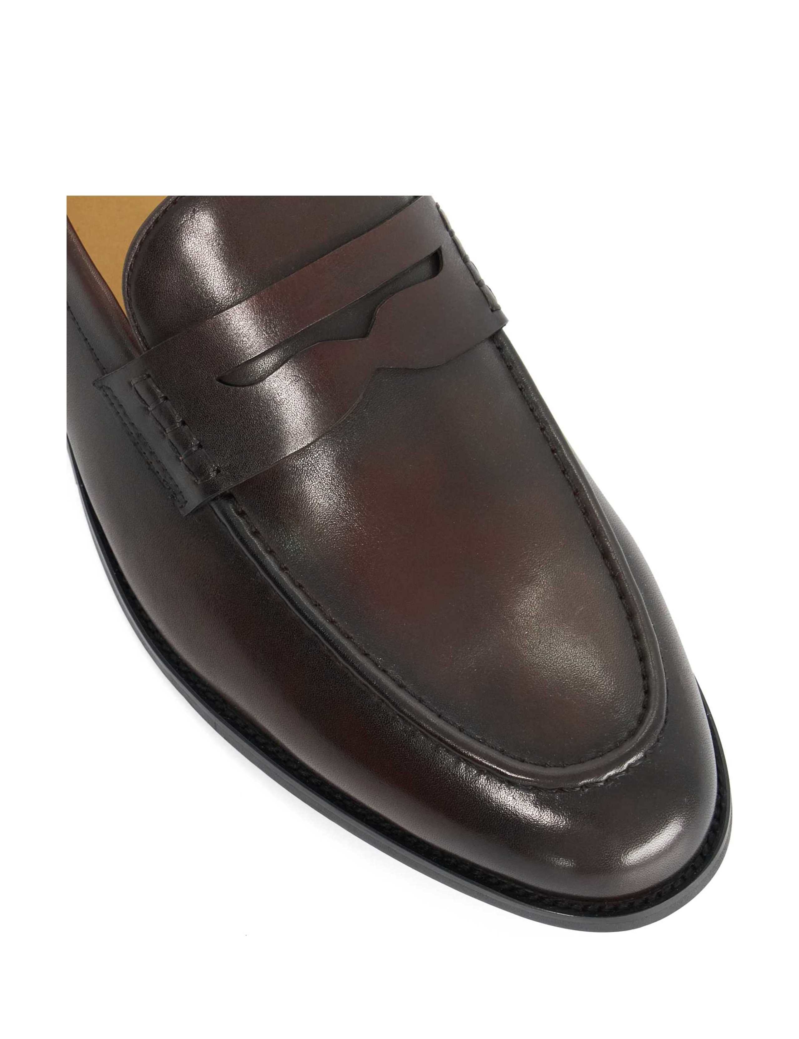 Wide Fit Leather Loafers 4 of 5